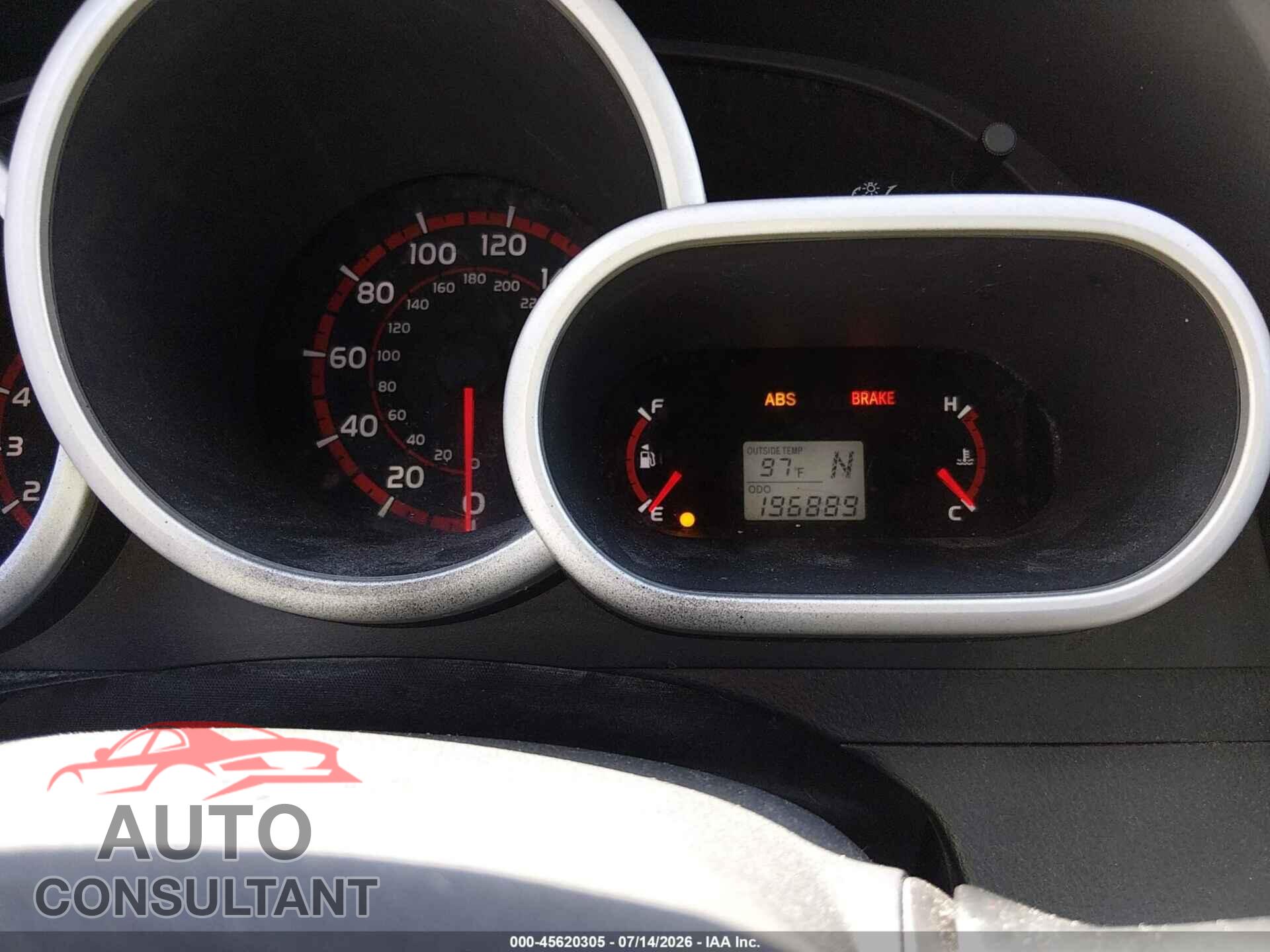 TOYOTA MATRIX 2009 - 2T1KE40E09C024573