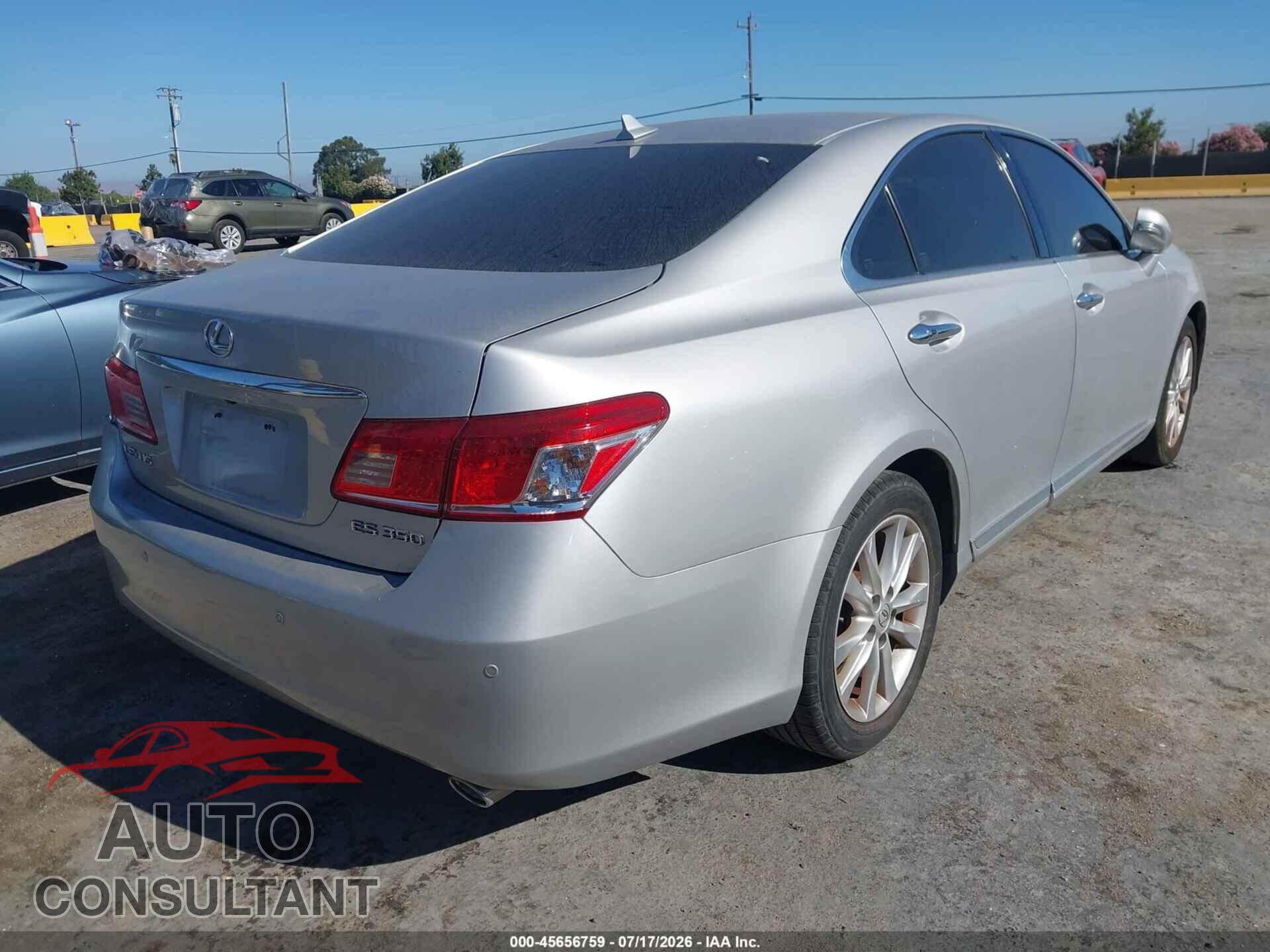 LEXUS ES 350 2010 - JTHBK1EG3A2401061