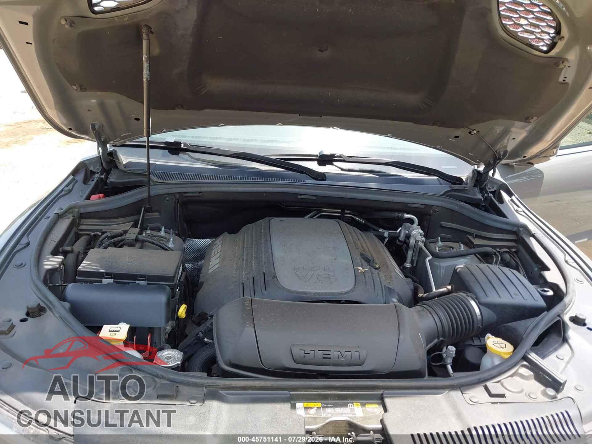 DODGE DURANGO 2022 - 1C4SDHCT0NC131159