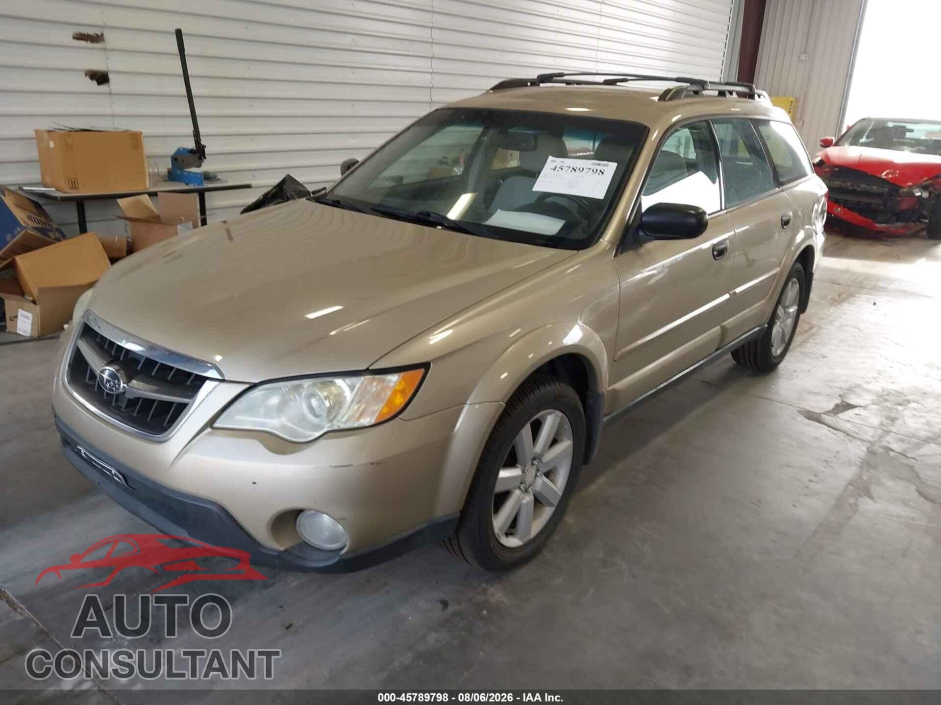 SUBARU OUTBACK 2009 - 4S4BP61C197347630