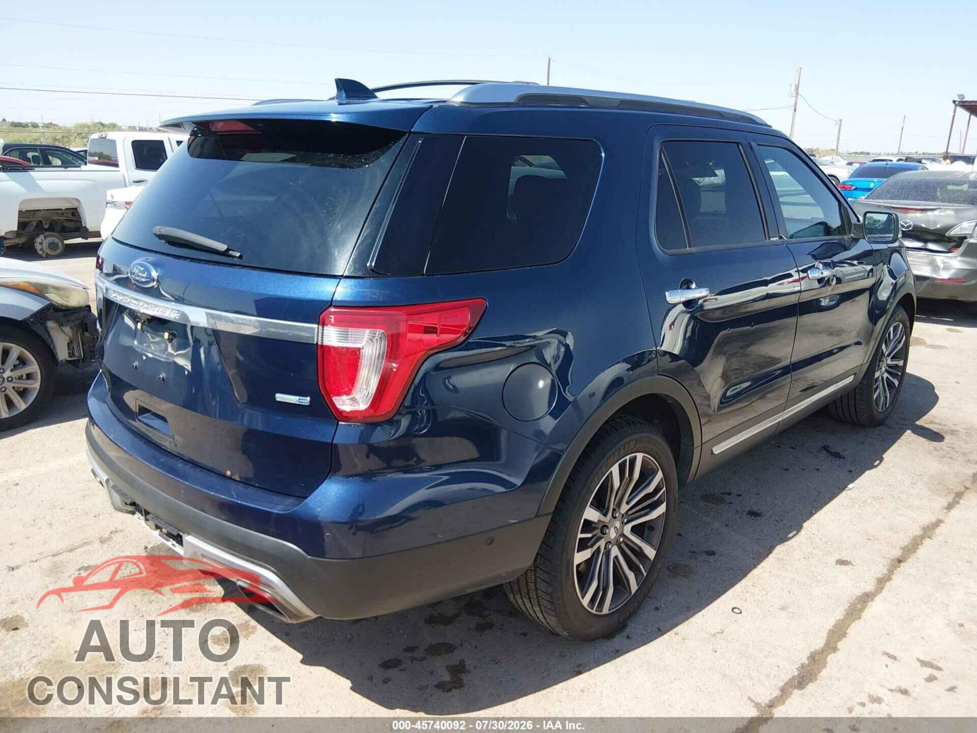FORD EXPLORER 2017 - 1FM5K8HT2HGC09297