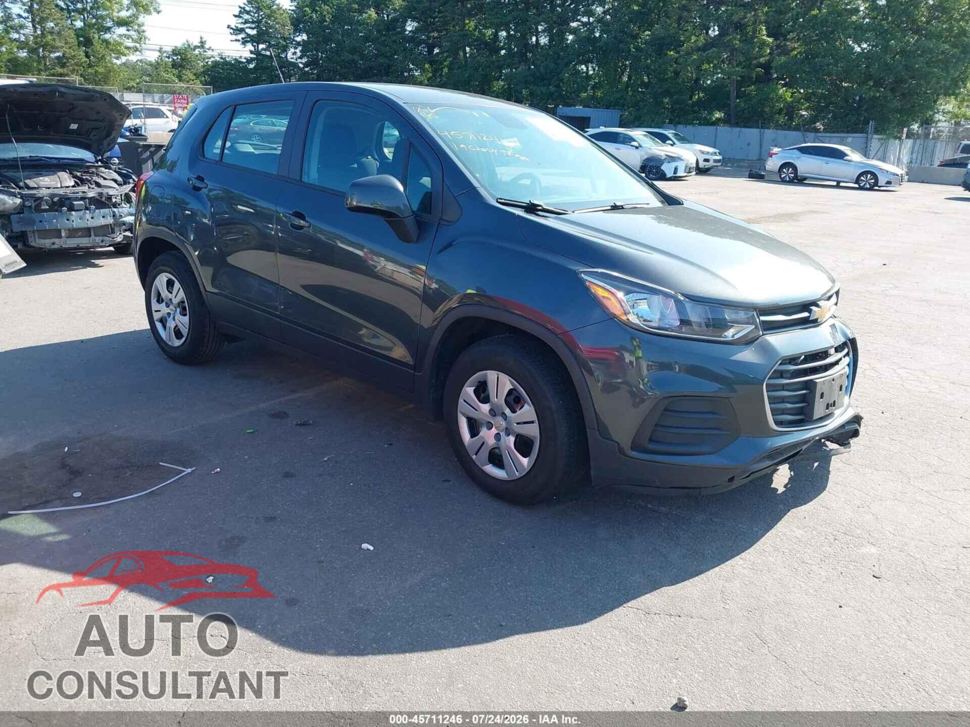 CHEVROLET TRAX 2019 - 3GNCJKSB2KL166604
