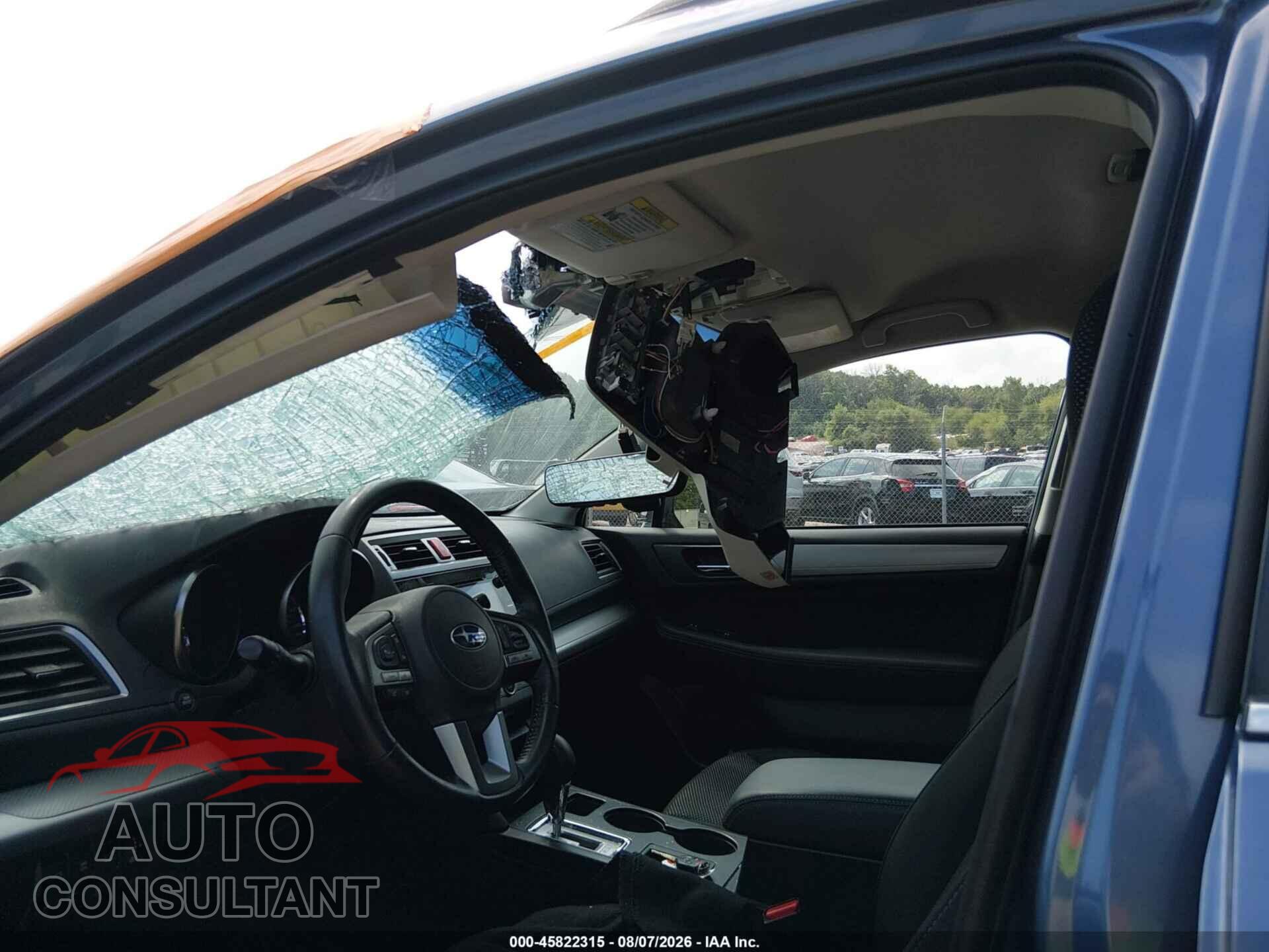 SUBARU OUTBACK 2017 - 4S4BSAFC1H3334232