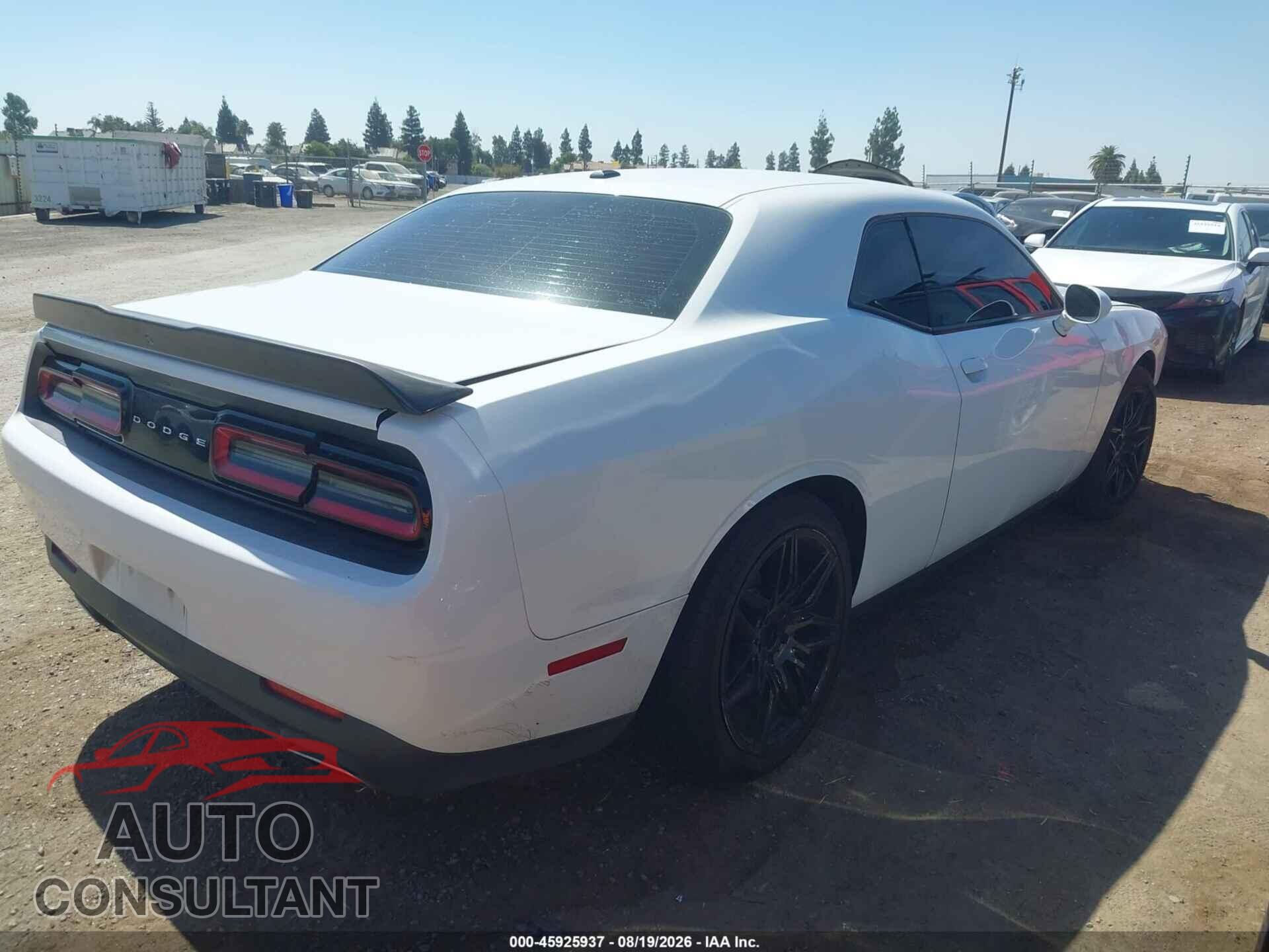 DODGE CHALLENGER 2019 - 2C3CDZAG1KH751015