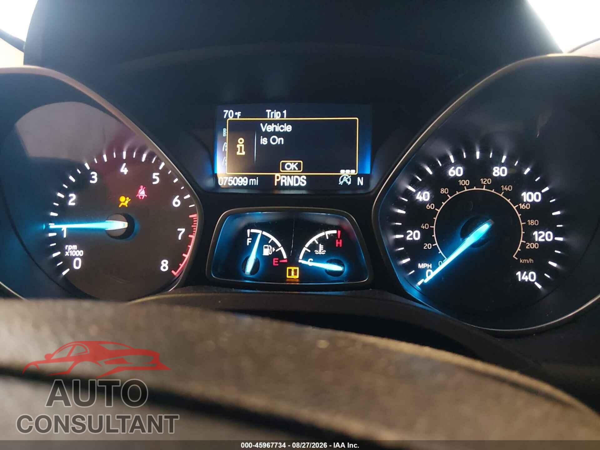 FORD ESCAPE 2019 - 1FMCU9GD2KUB39388