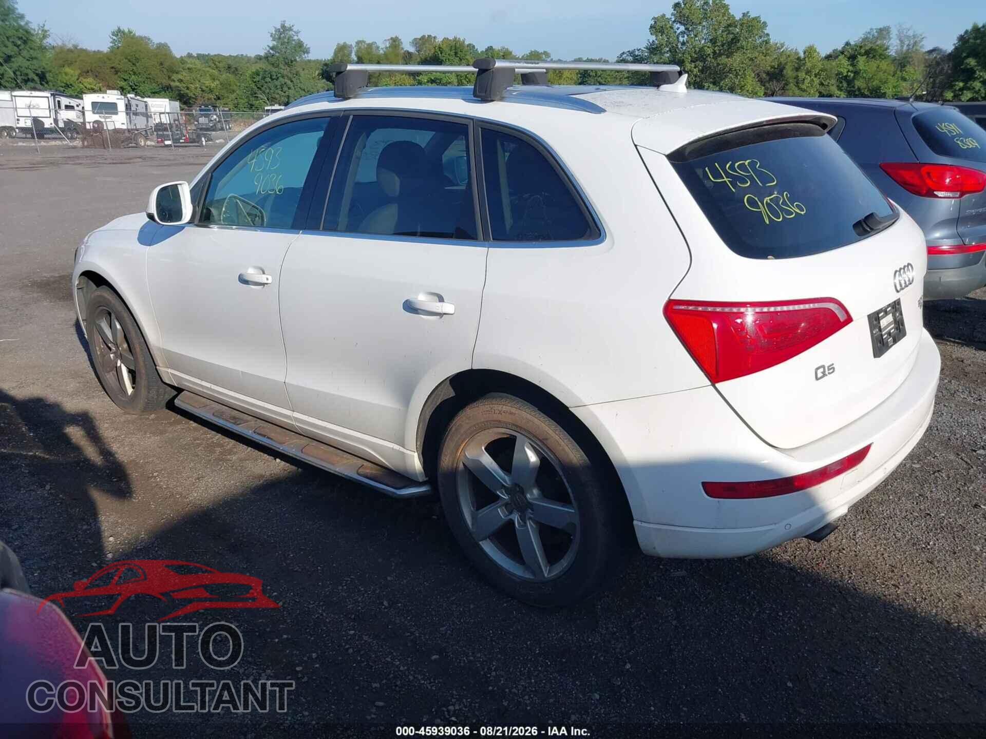 AUDI Q5 2012 - WA1LFAFP9CA021248