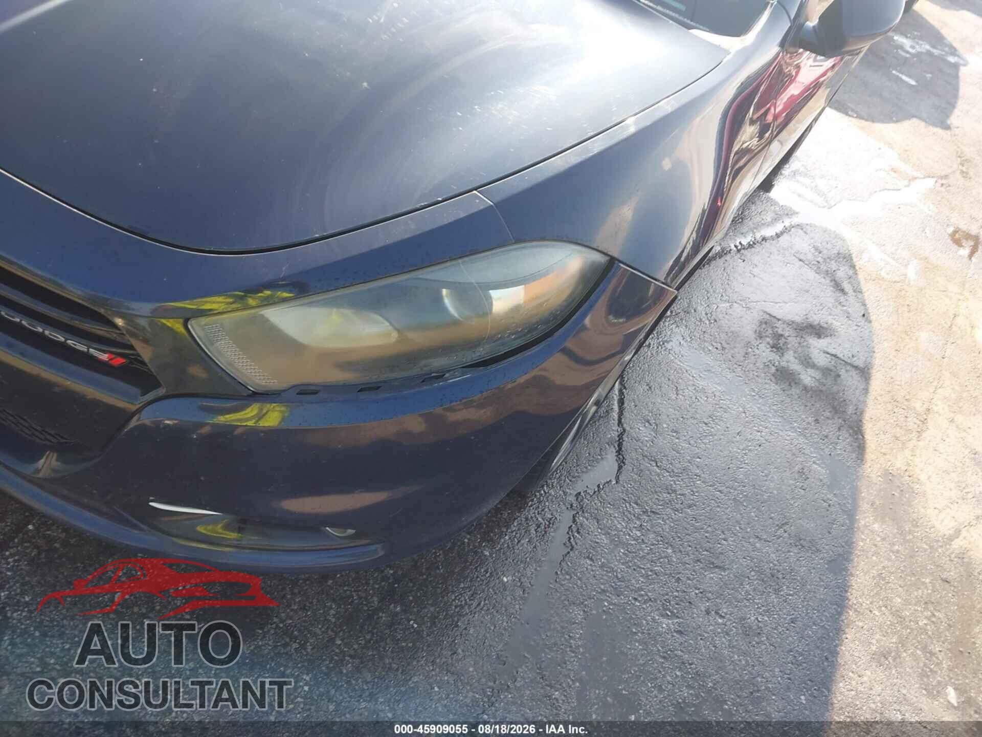DODGE DART 2013 - 1C3CDFBA8DD336833