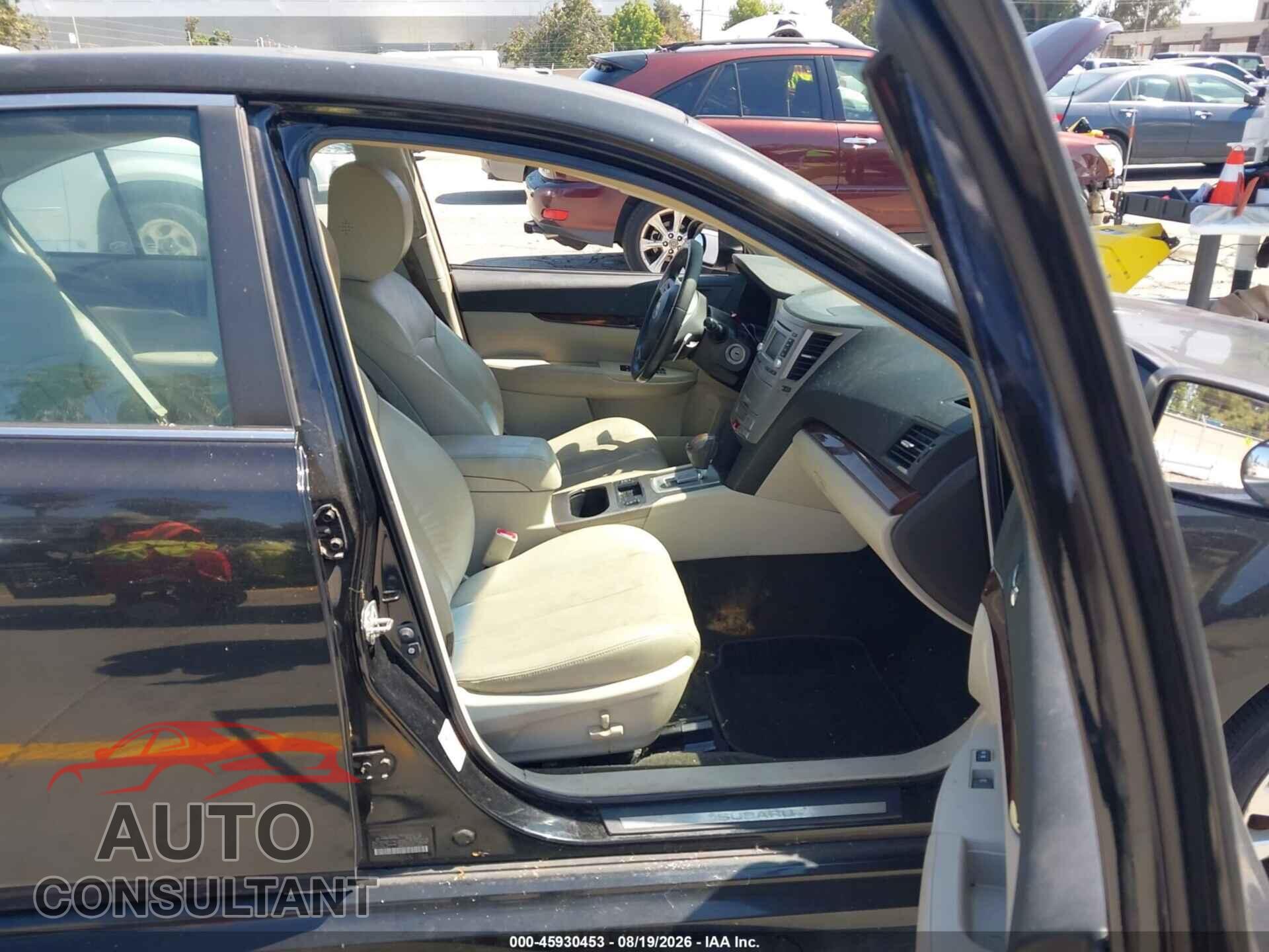 SUBARU LEGACY 2013 - 4S3BMBK63D3018443