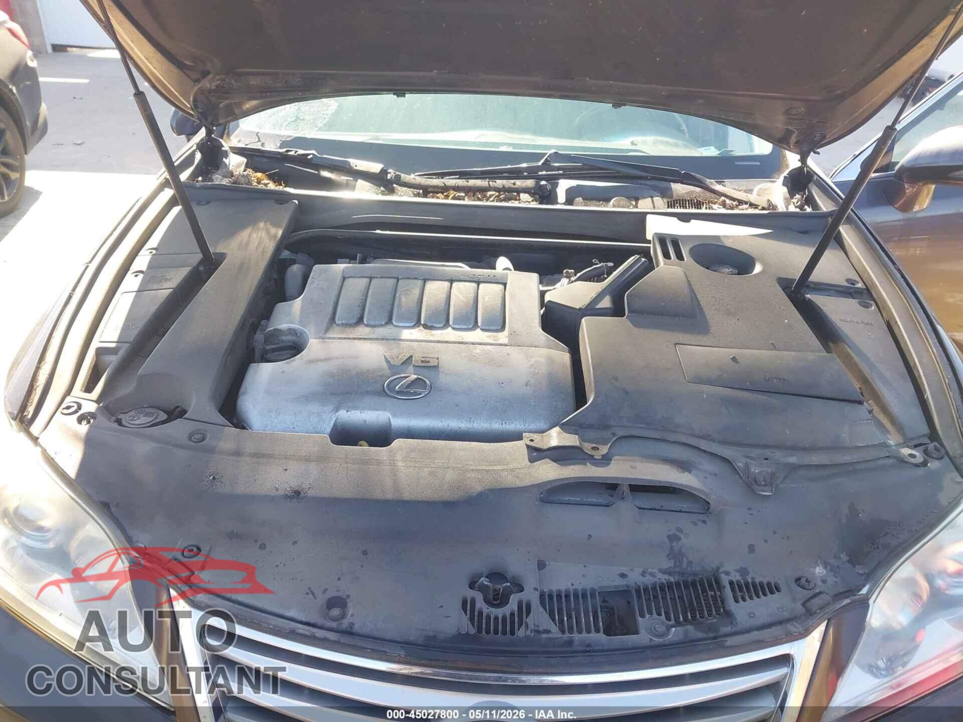 LEXUS ES 350 2012 - JTHBK1EG3C2492495