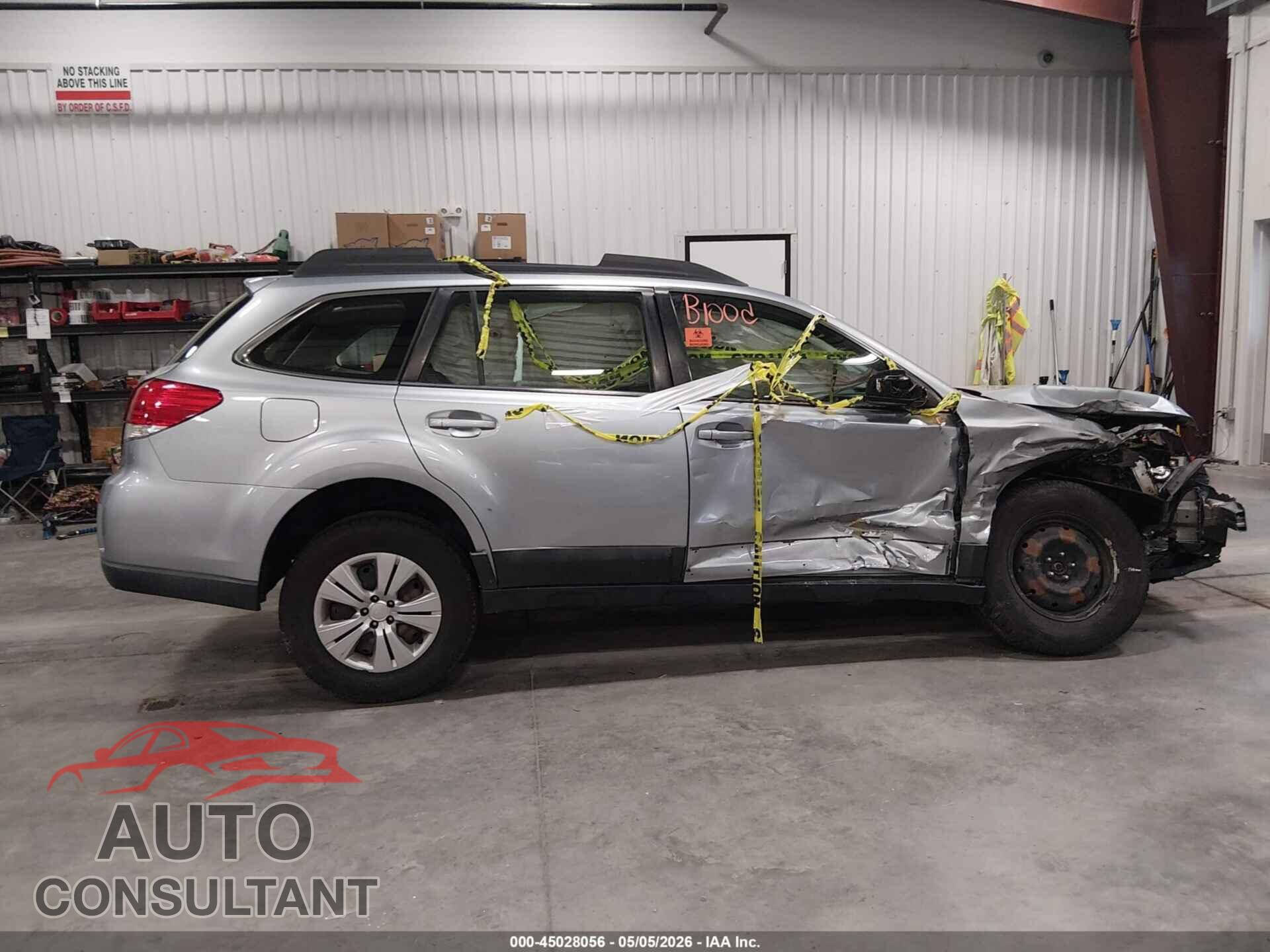 SUBARU OUTBACK 2013 - 4S4BRCAC5D3293824