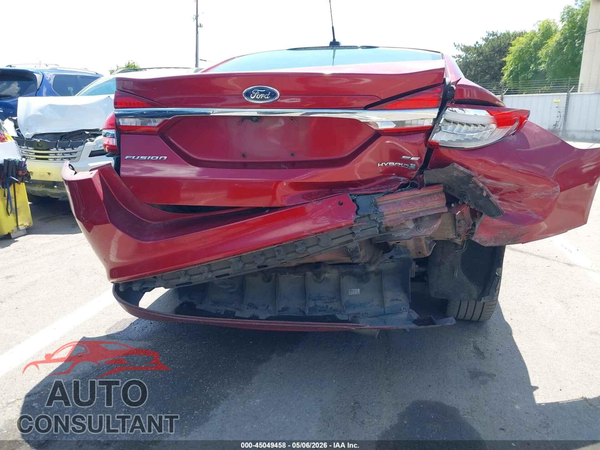 FORD FUSION HYBRID 2017 - 3FA6P0LUXHR258192