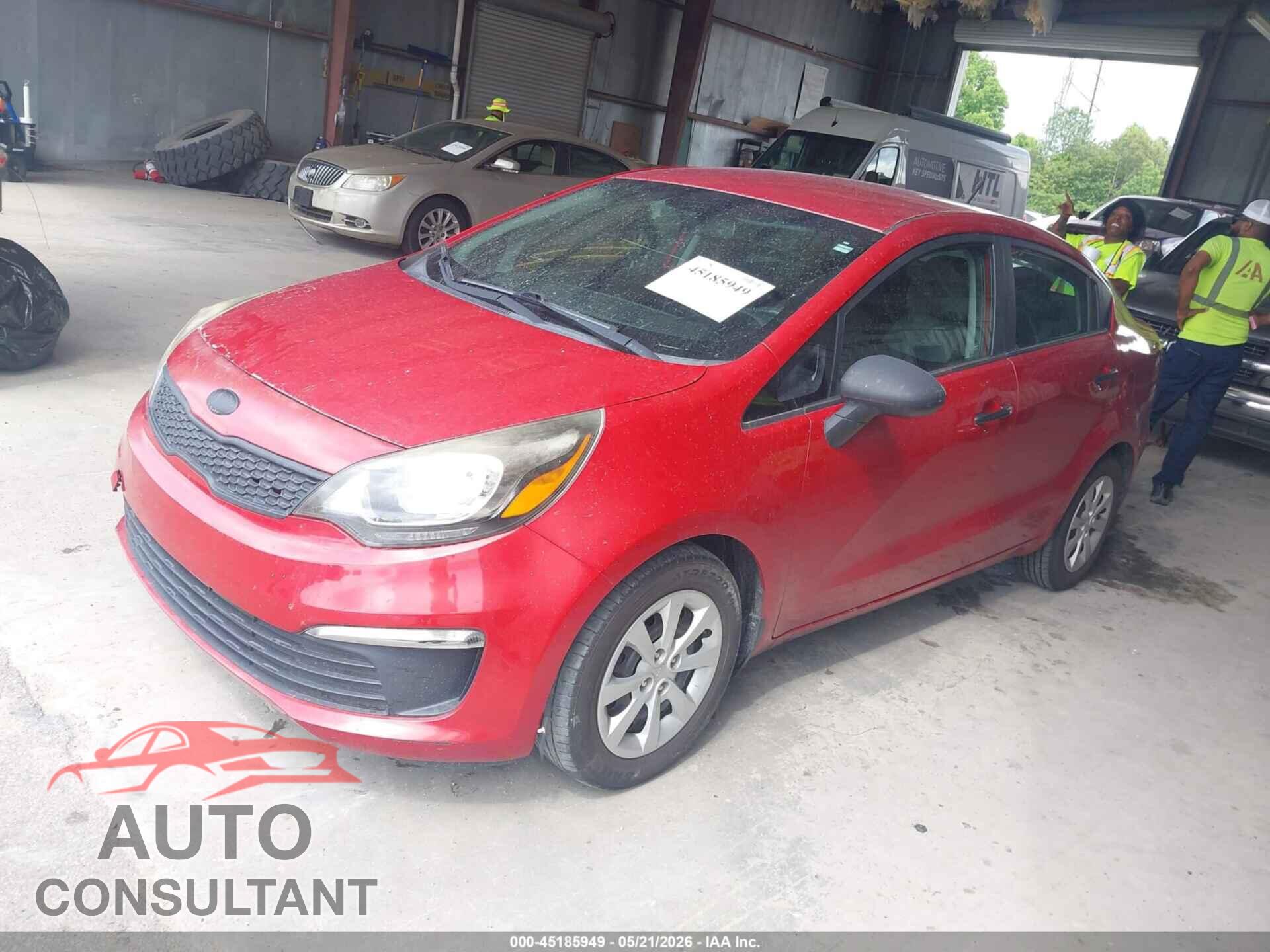 KIA RIO 2017 - KNADM4A30H6113801