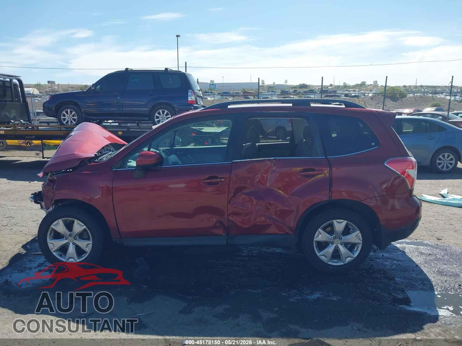 SUBARU FORESTER 2014 - JF2SJAJCXEH453993