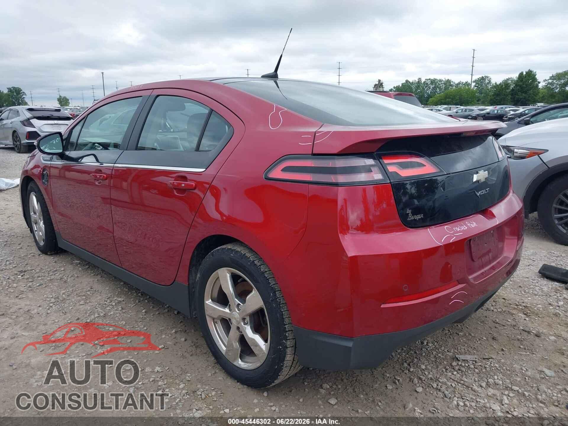 CHEVROLET VOLT 2012 - 1G1RC6E44CU100346