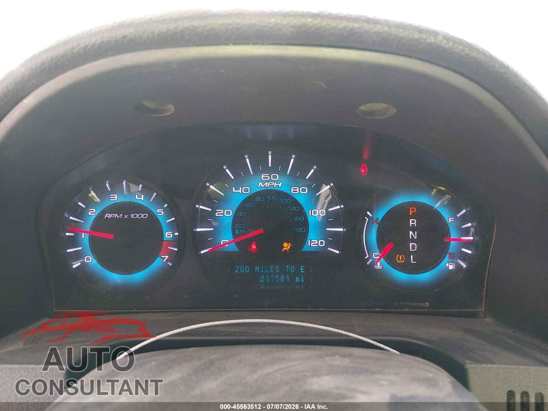 FORD FUSION 2010 - 3FAHP0JA8AR321393