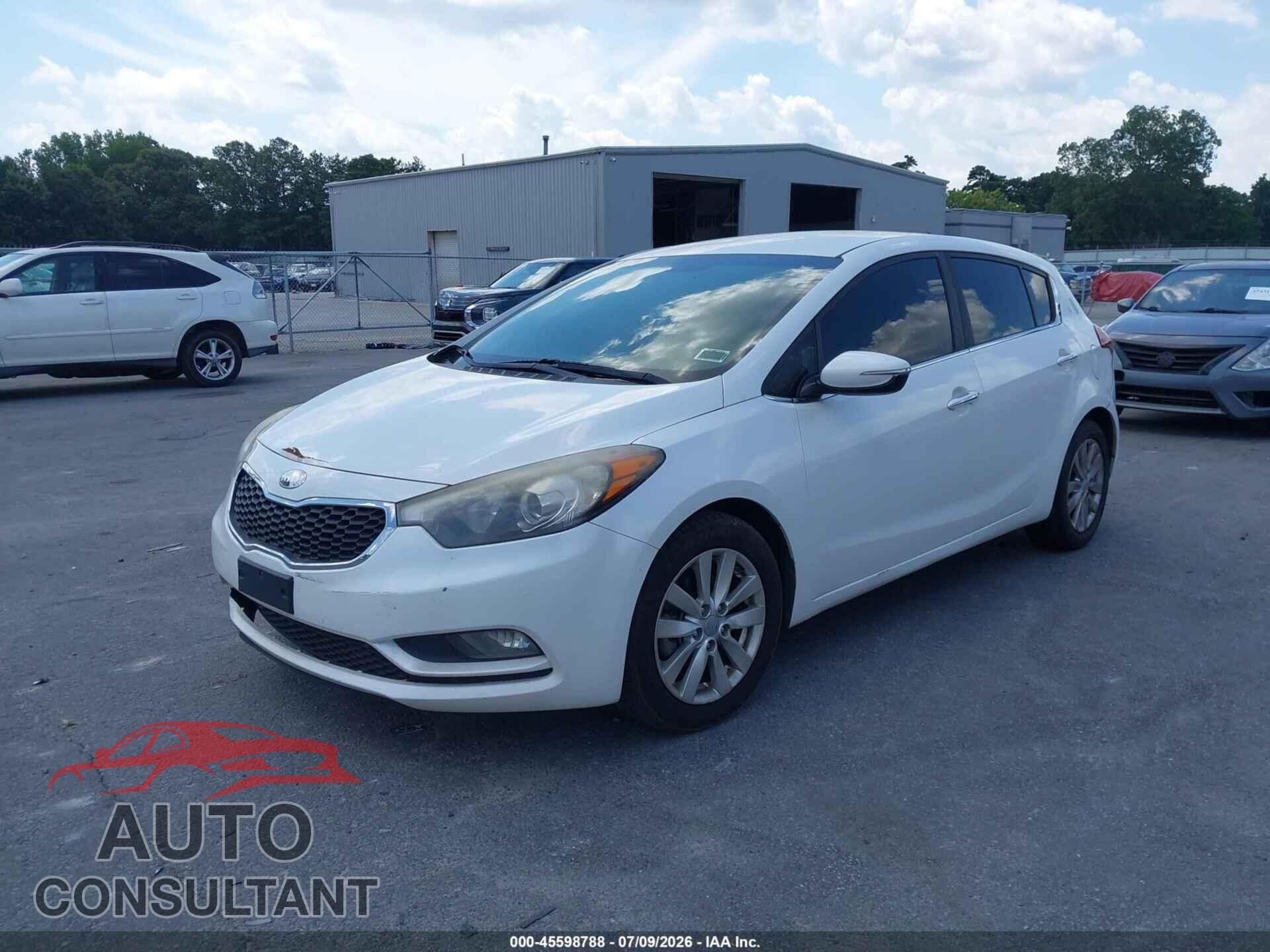KIA FORTE 2014 - KNAFX5A81E5163531