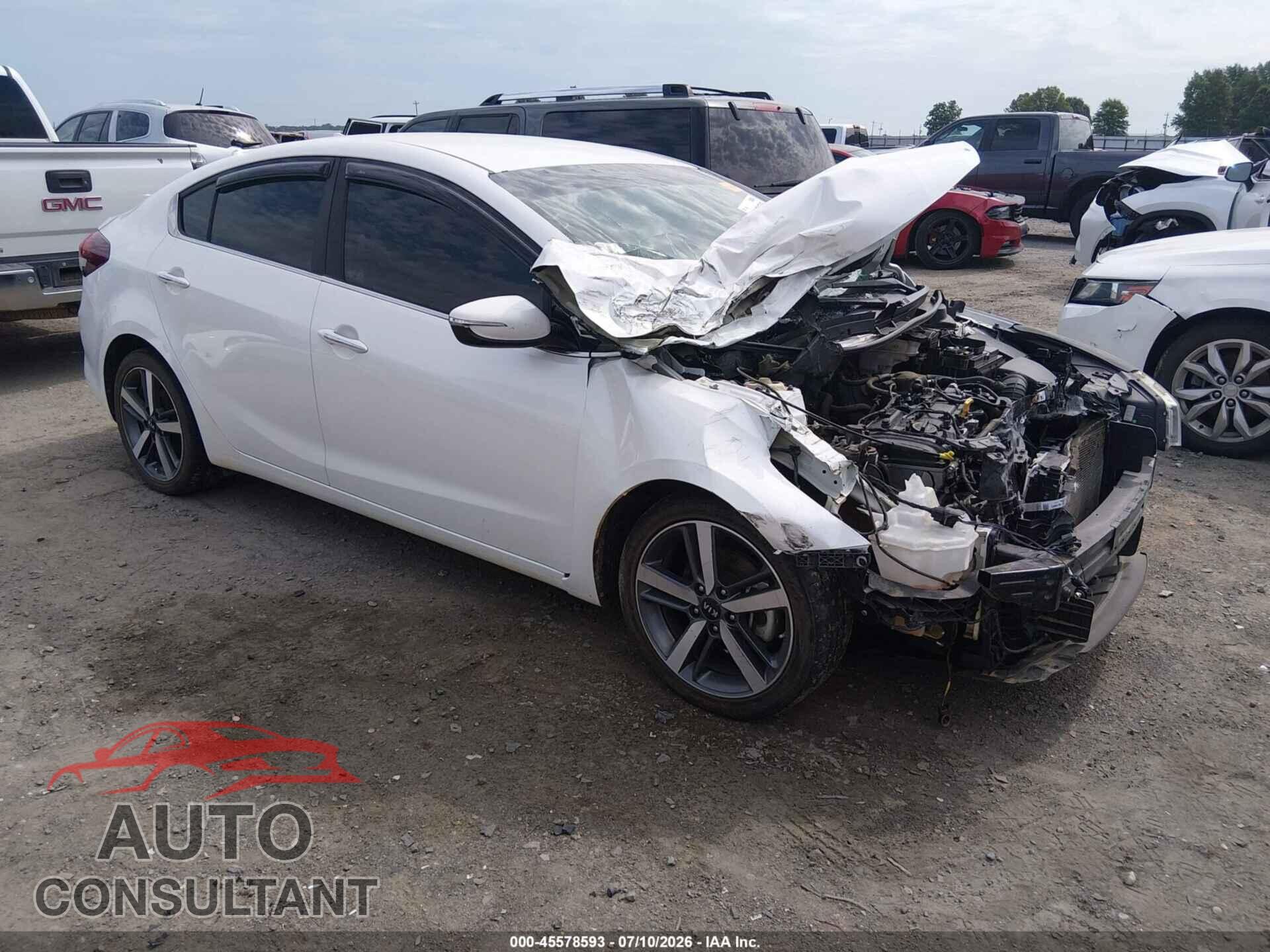 KIA FORTE 2017 - 3KPFL4A85HE125687