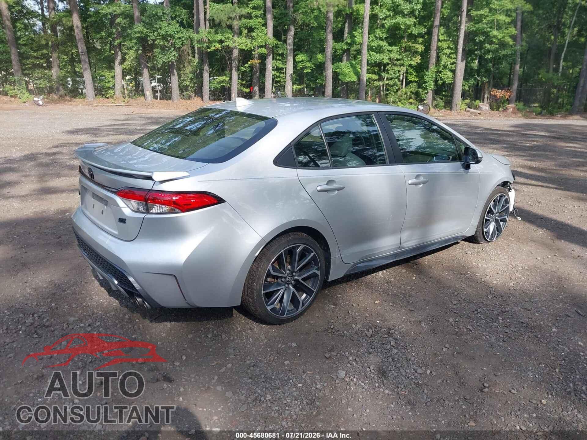TOYOTA COROLLA 2022 - JTDS4MCE2N3501005