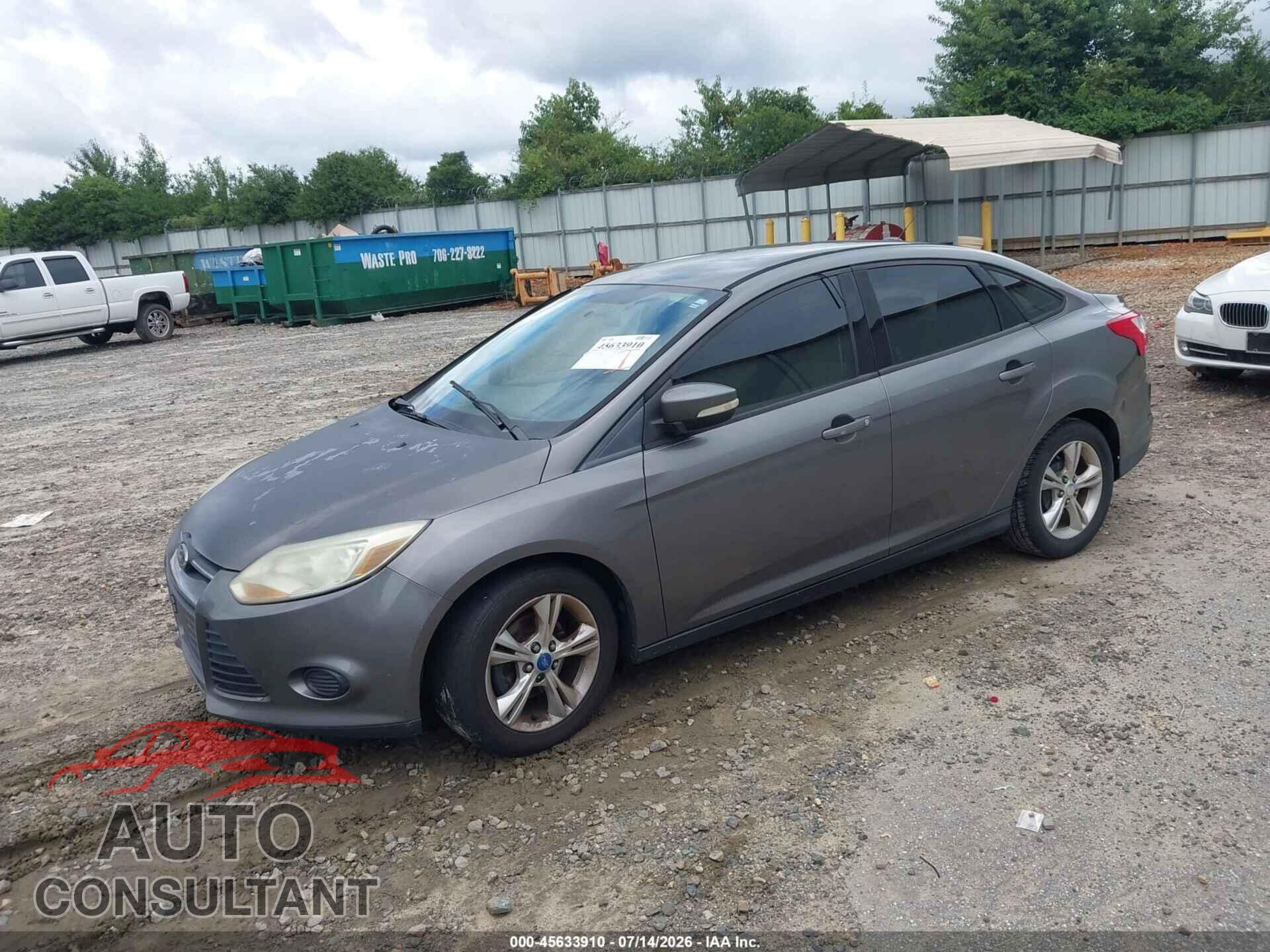 FORD FOCUS 2013 - 1FADP3F2XDL136296