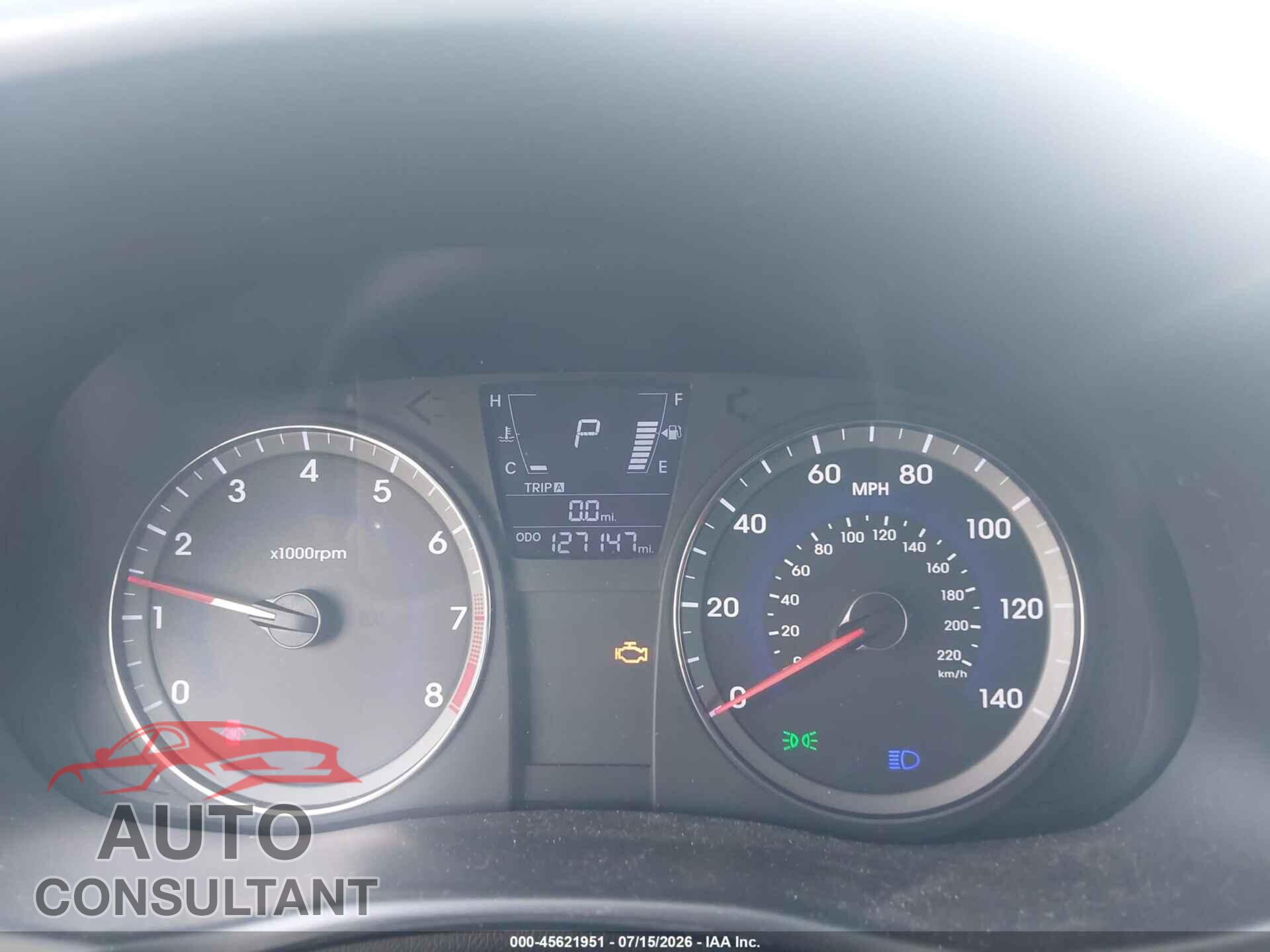 HYUNDAI ACCENT 2013 - KMHCT5AE9DU129103