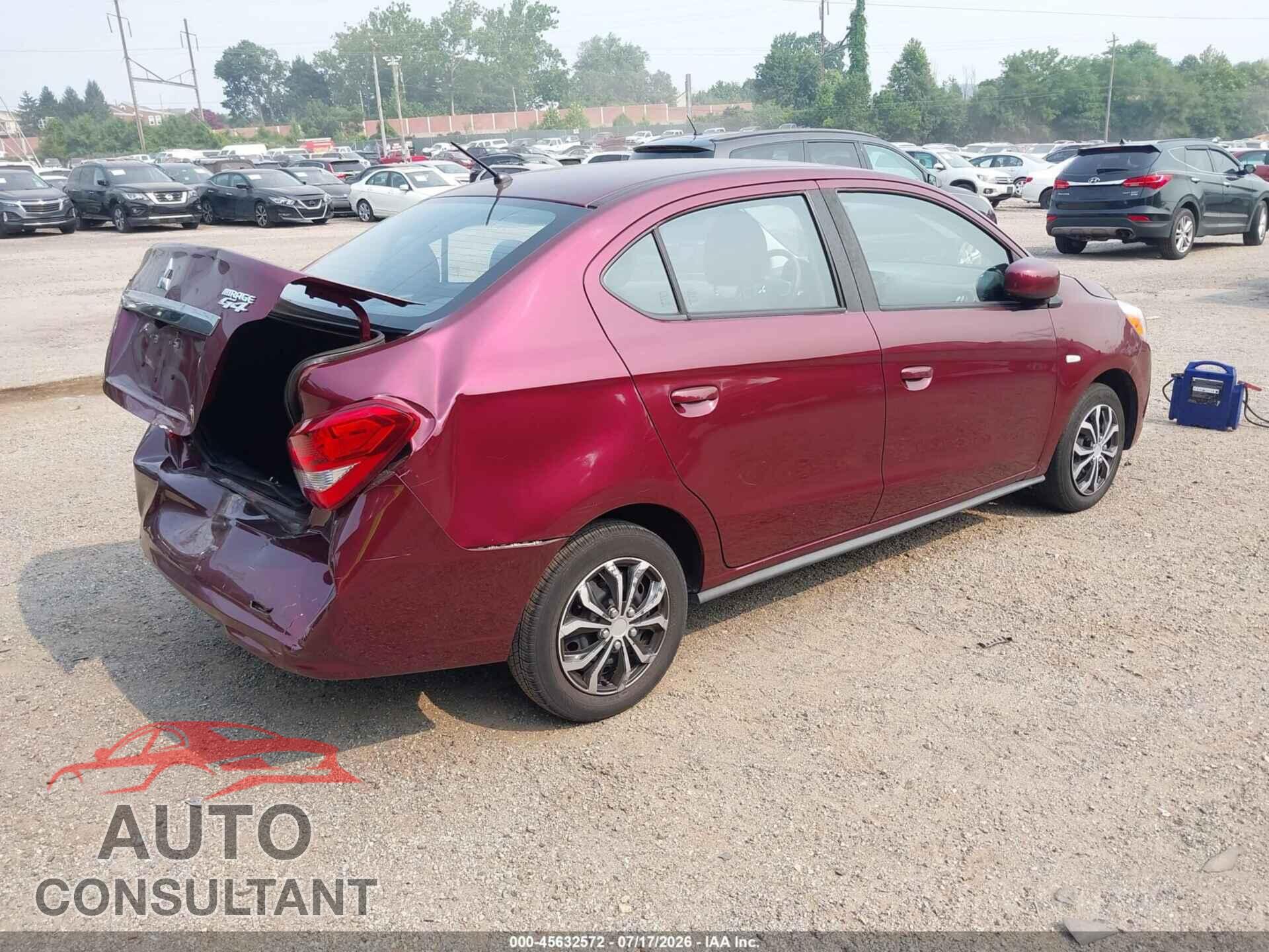 MITSUBISHI MIRAGE G4 2019 - ML32F3FJ5KHF14543