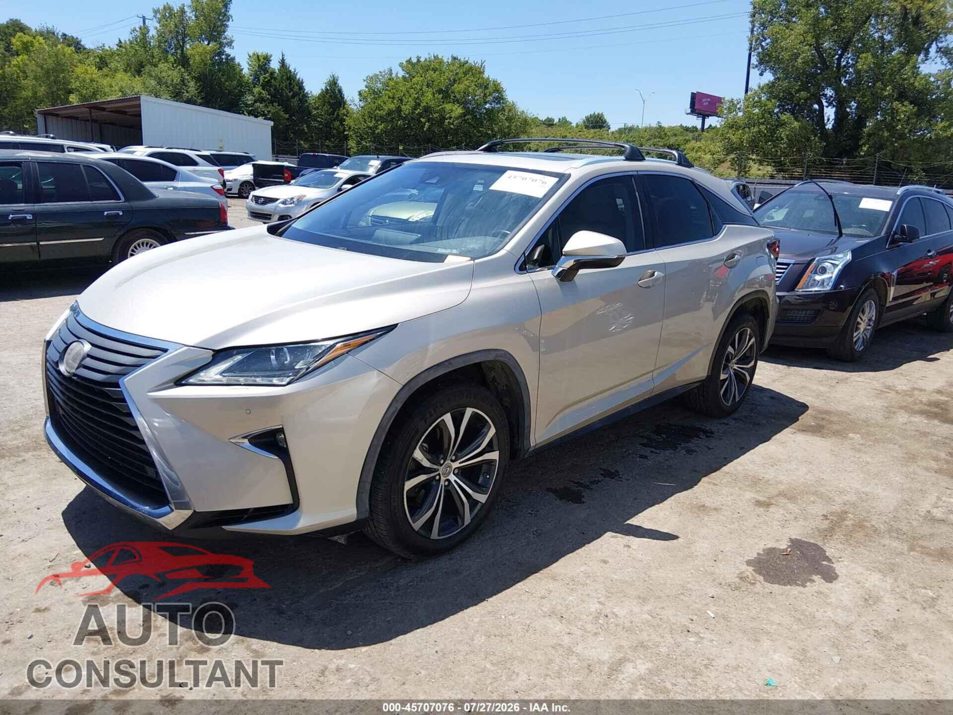 LEXUS RX 350 2016 - 2T2BZMCA8GC042003
