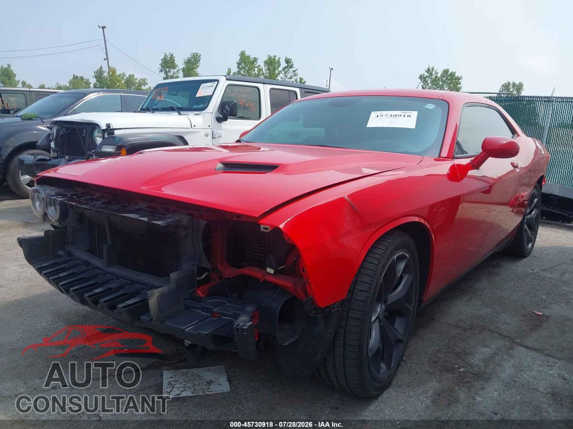 DODGE CHALLENGER 2018 - 2C3CDZAG3JH315944
