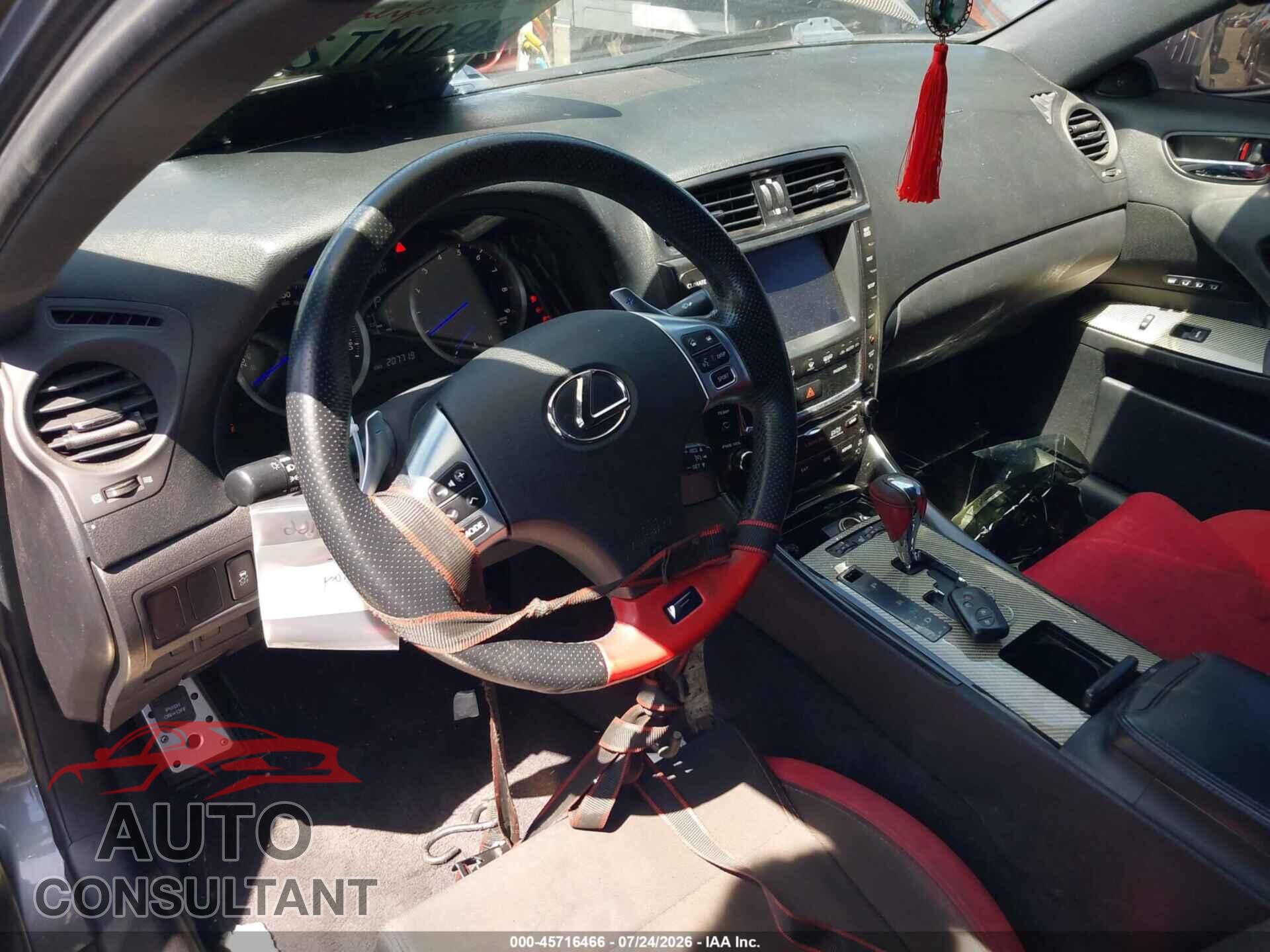 LEXUS IS F 2012 - JTHBP5C22C5010761