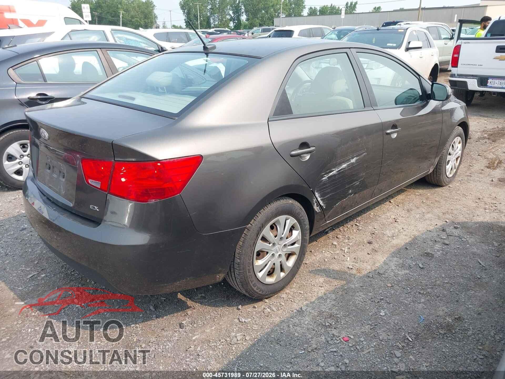 KIA FORTE 2012 - KNAFU4A24C5594067
