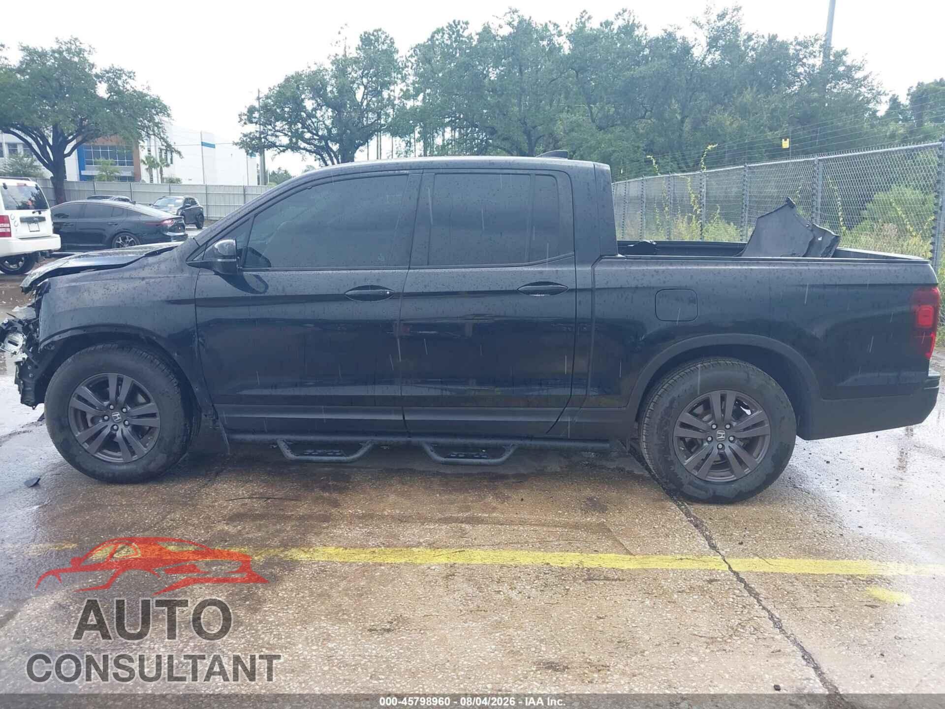 HONDA RIDGELINE 2018 - 5FPYK2F15JB002829