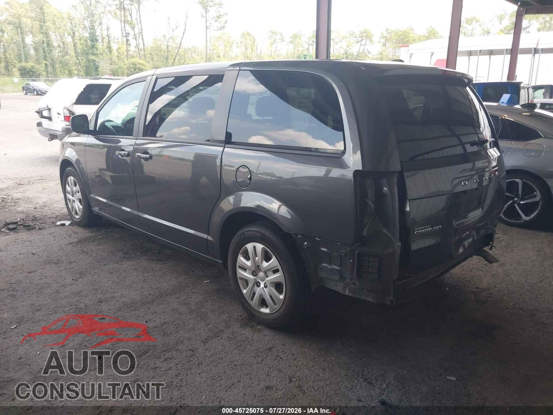 DODGE GRAND CARAVAN 2018 - 2C4RDGBG9JR190869