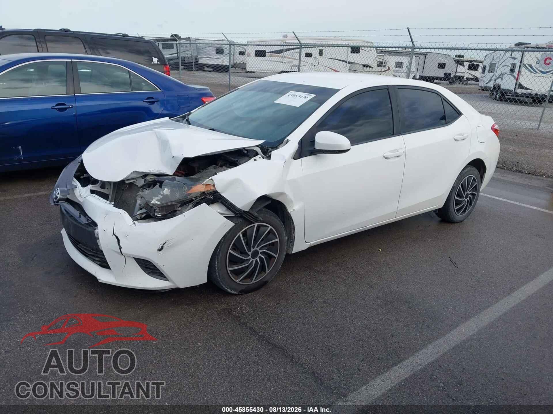 TOYOTA COROLLA 2015 - 5YFBURHE7FP274912