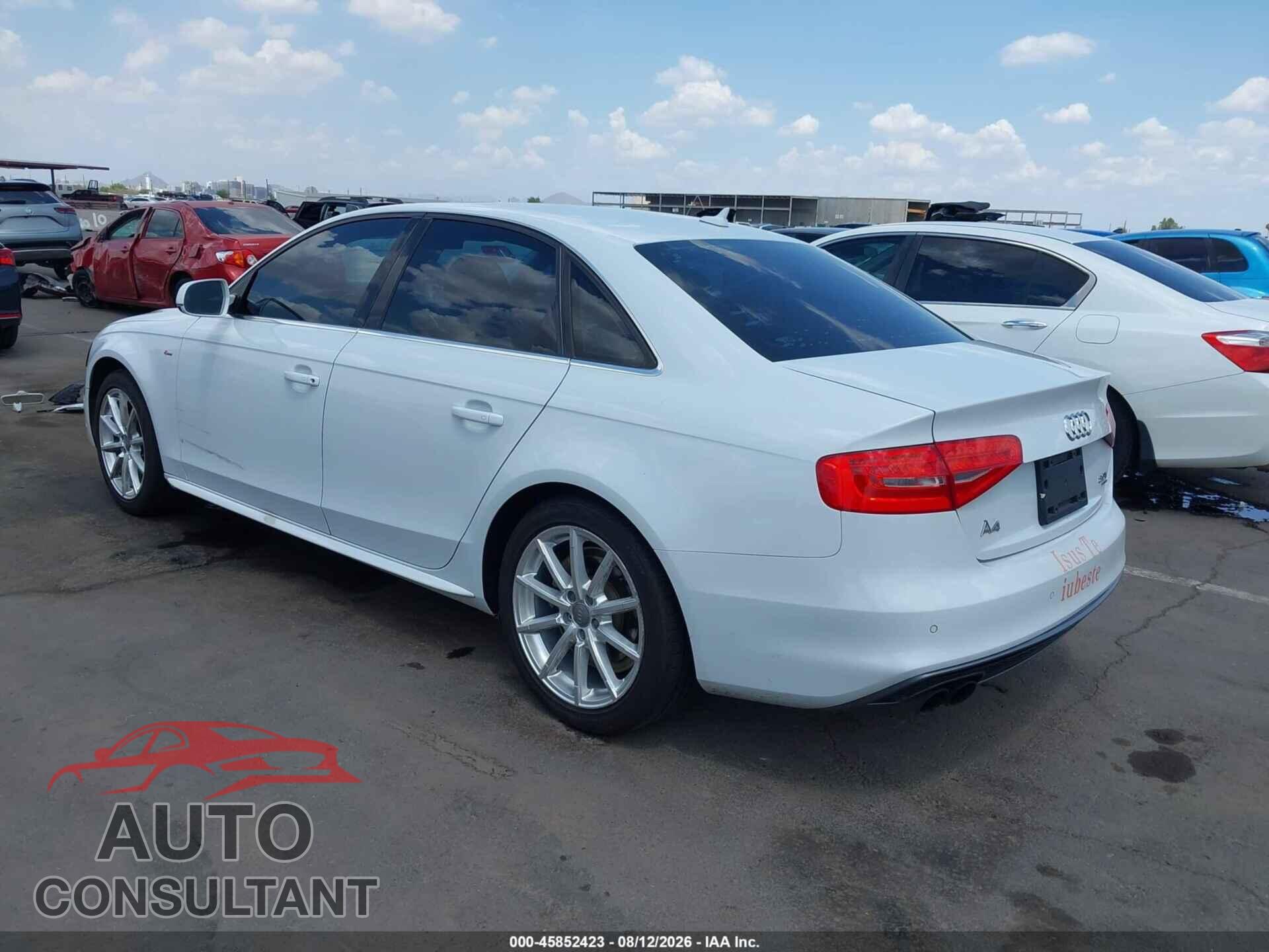 AUDI A4 2015 - WAUFFAFLXFN009149