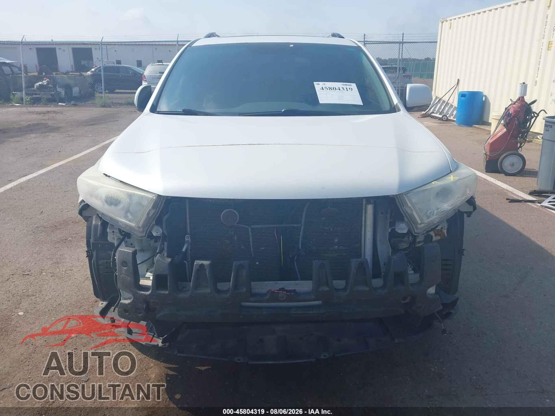 TOYOTA HIGHLANDER 2011 - 5TDDK3EH4BS064408