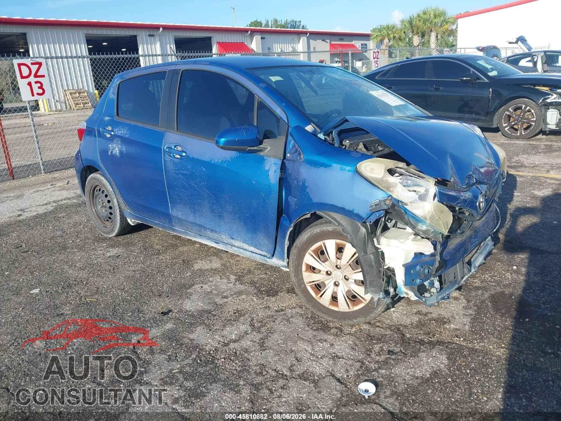 TOYOTA YARIS 2012 - JTDKTUD34CD536569