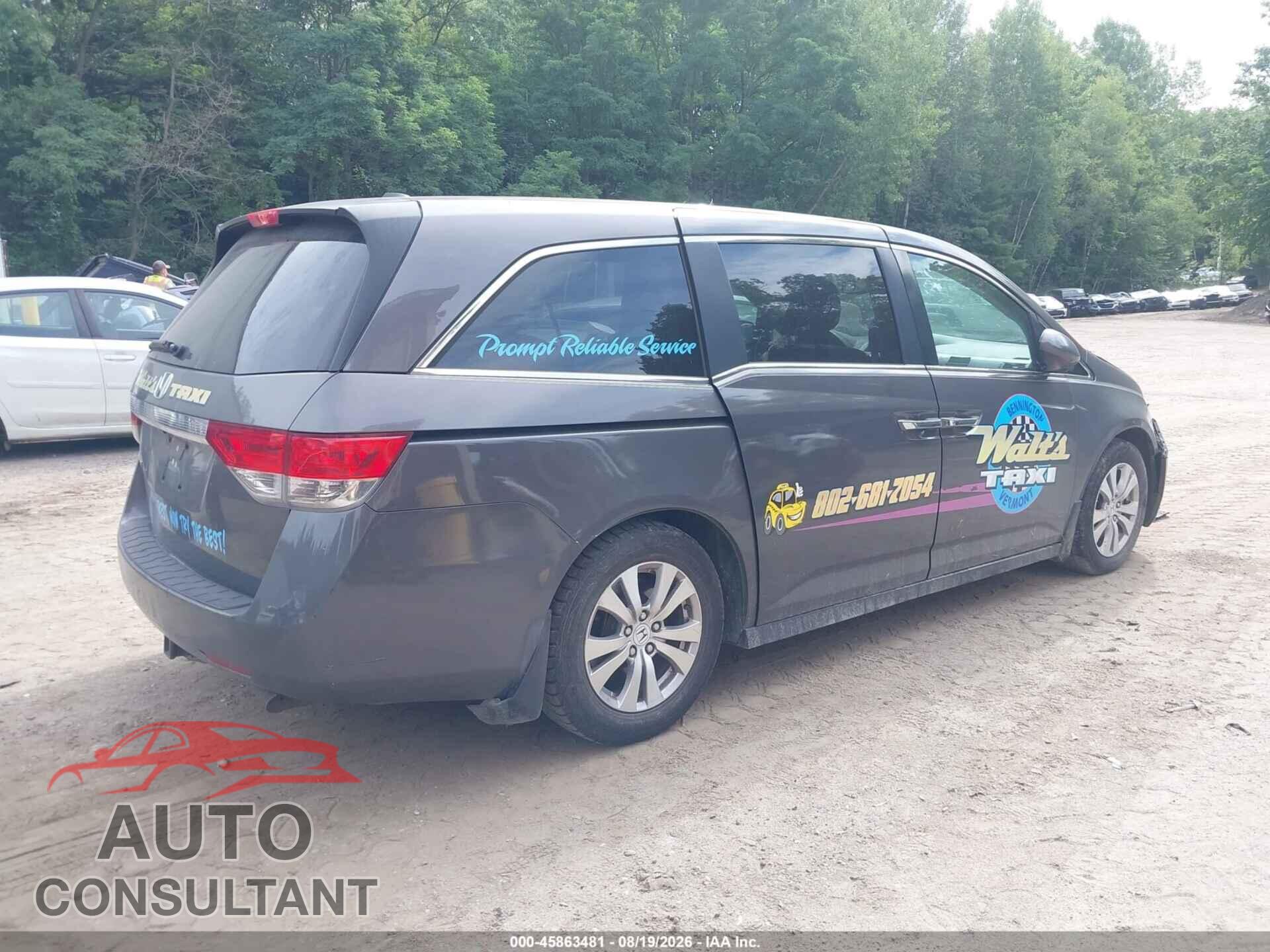 HONDA ODYSSEY 2014 - 5FNRL5H67EB020548