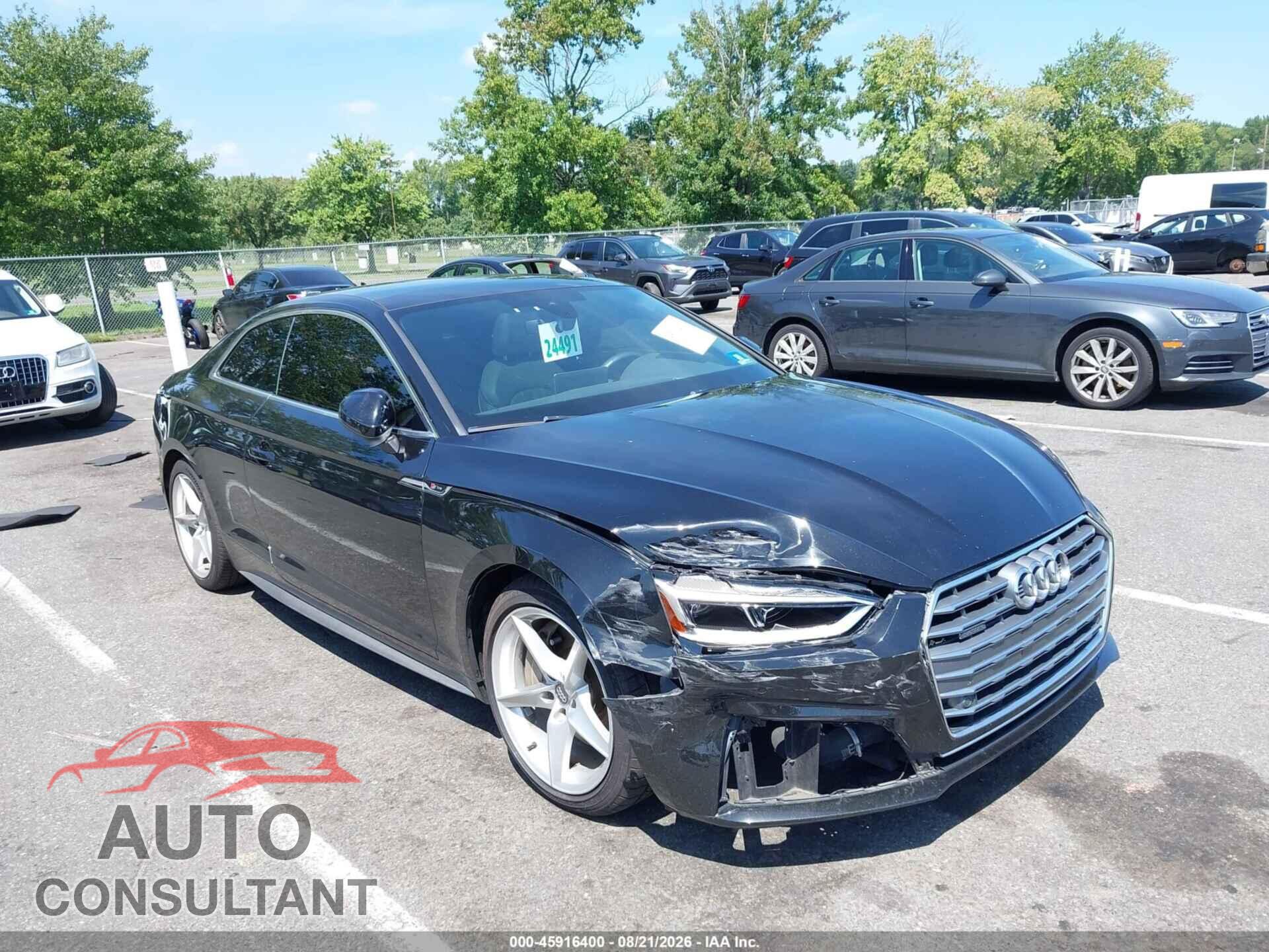 AUDI A5 2018 - WAUTNAF56JA092845