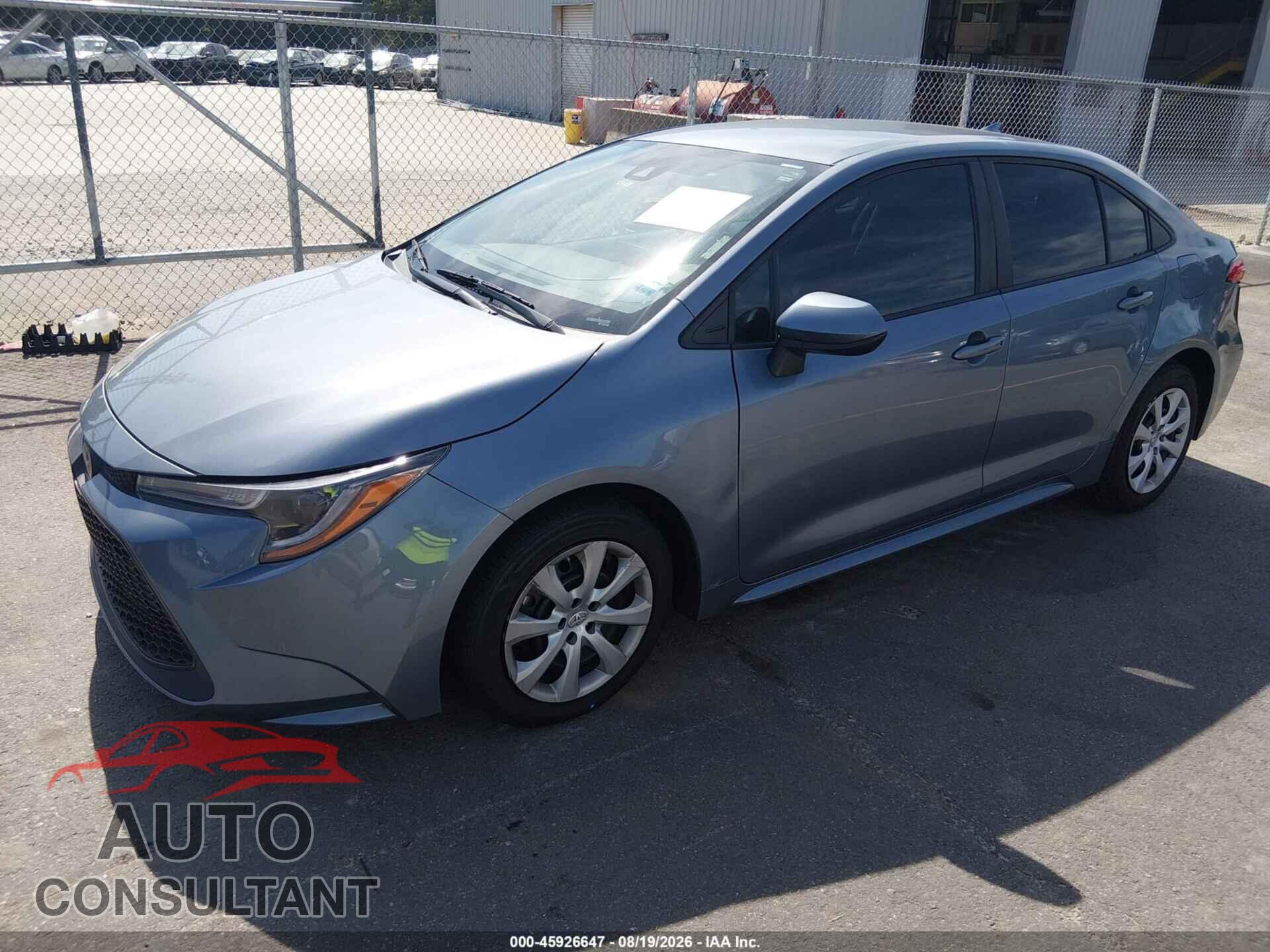 TOYOTA COROLLA 2021 - 5YFEPMAE5MP262577