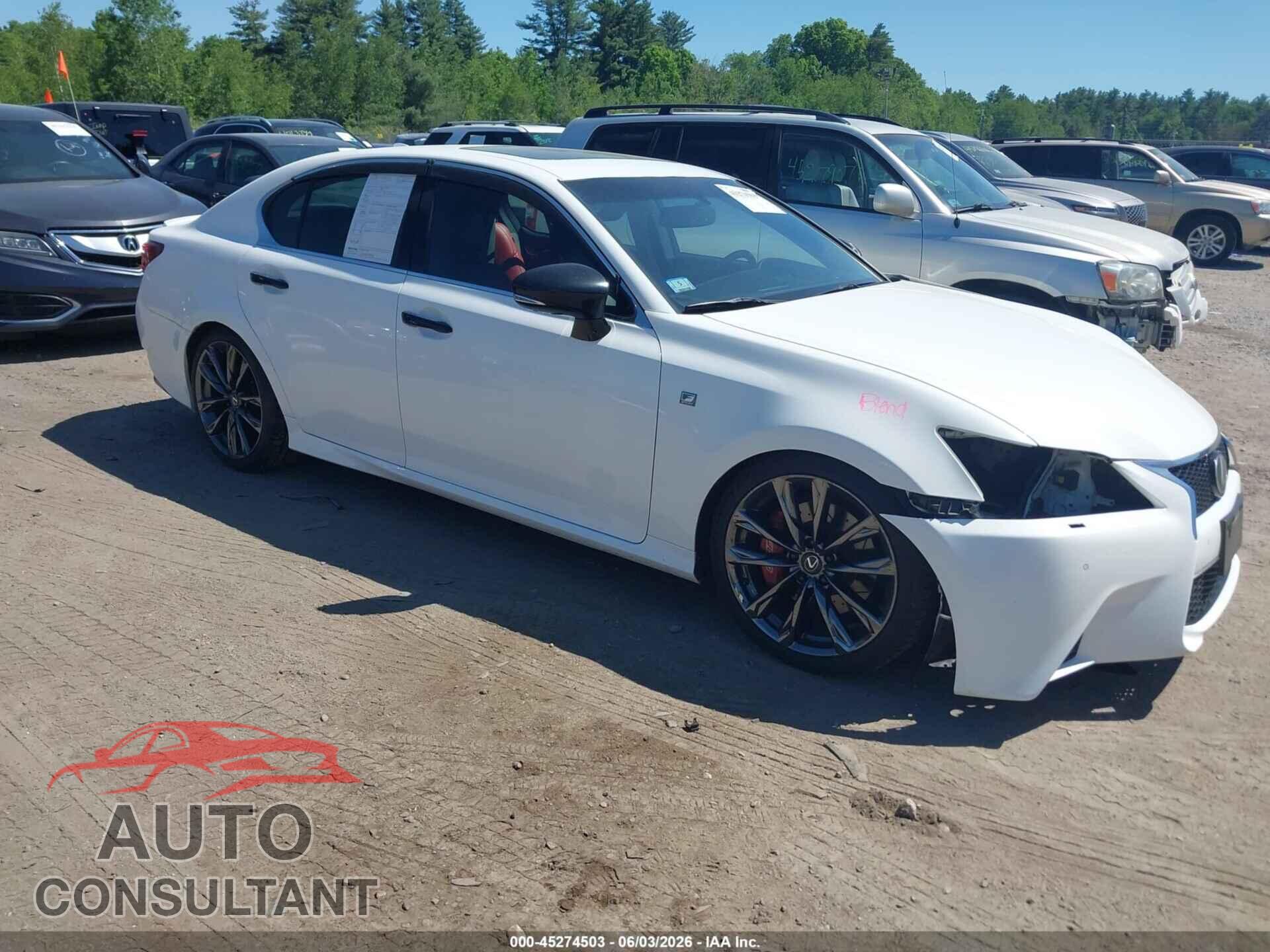LEXUS GS 350 2015 - JTHCE1BL3FA001530