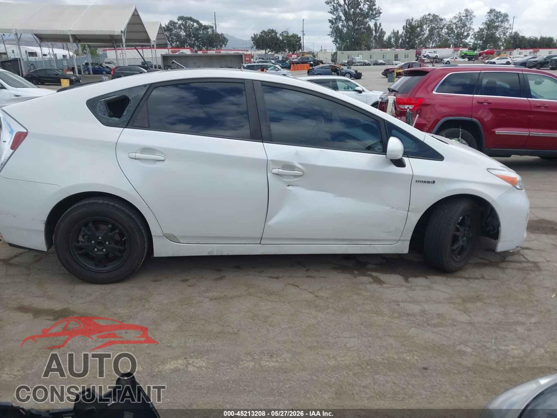 TOYOTA PRIUS 2013 - JTDKN3DU8D5632777