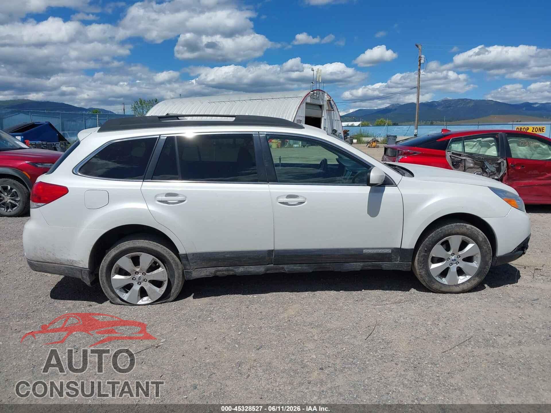 SUBARU OUTBACK 2012 - 4S4BRBLC1C3238504