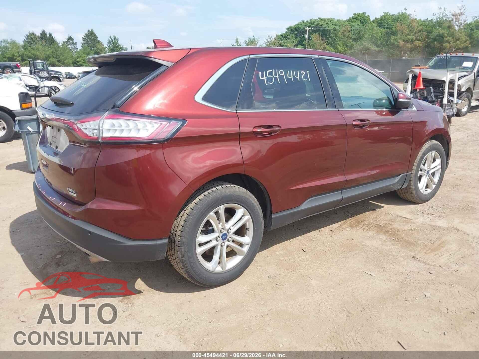 FORD EDGE 2016 - 2FMPK3J9XGBC41690