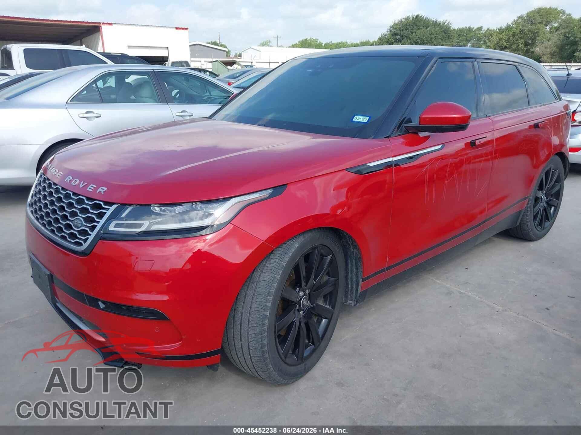 LAND ROVER RANGE ROVER VELAR 2020 - SALYB2FV5LA257576