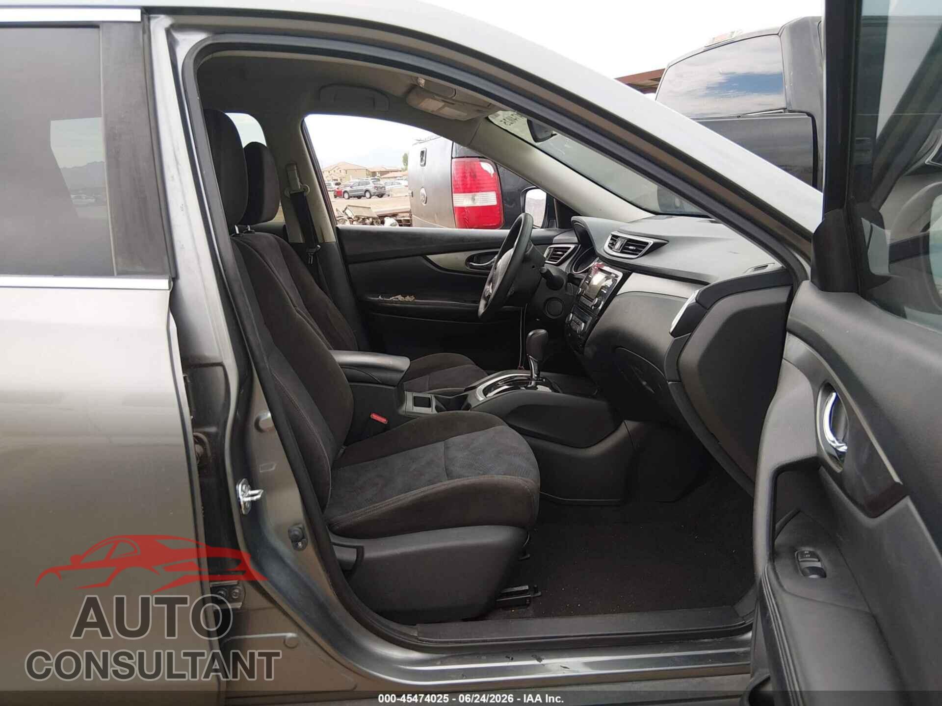 NISSAN ROGUE 2015 - KNMAT2MV9FP555364
