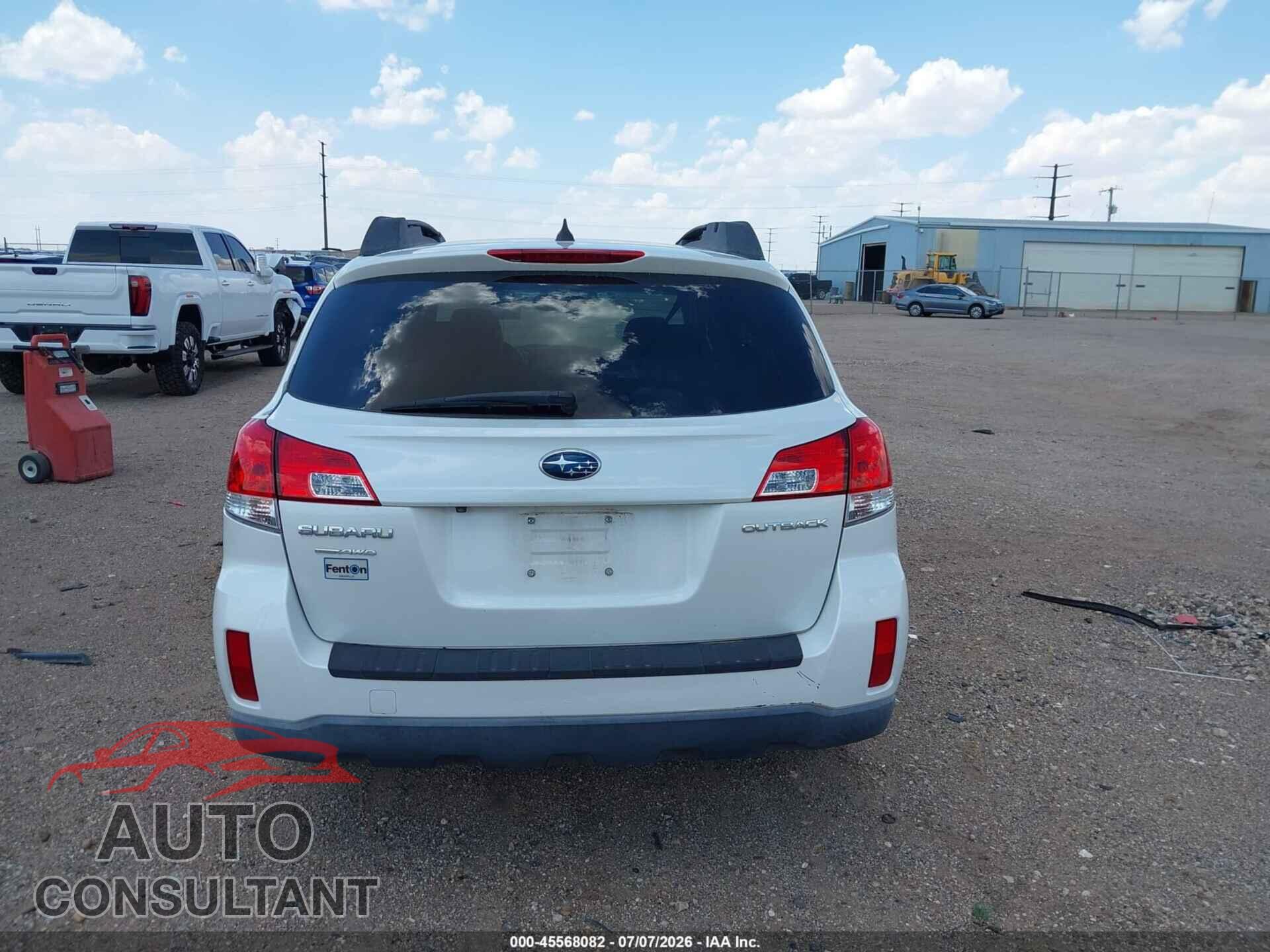 SUBARU OUTBACK 2014 - 4S4BRCDC9E3298716