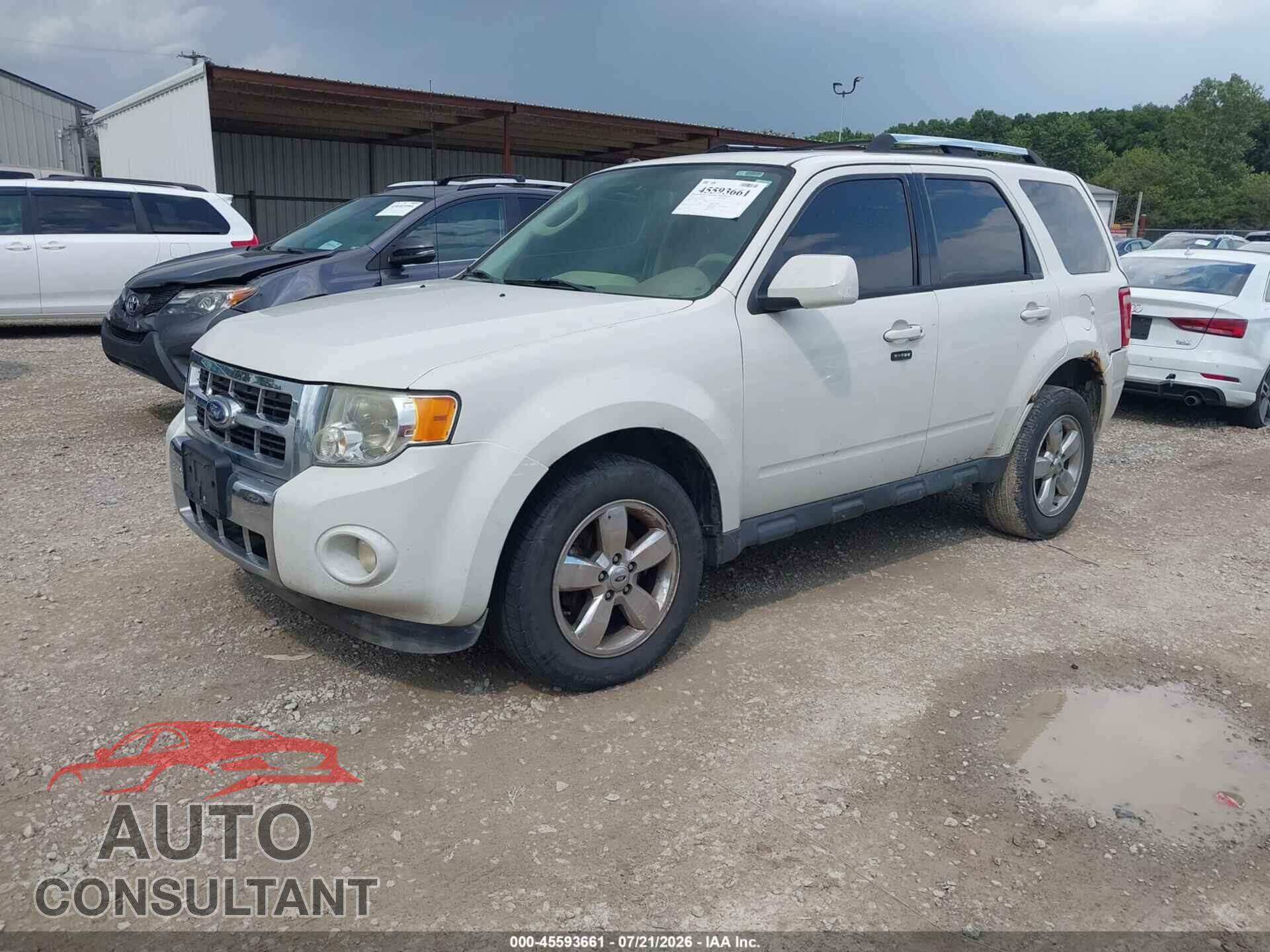 FORD ESCAPE 2012 - 1FMCU0E7XCKA13544