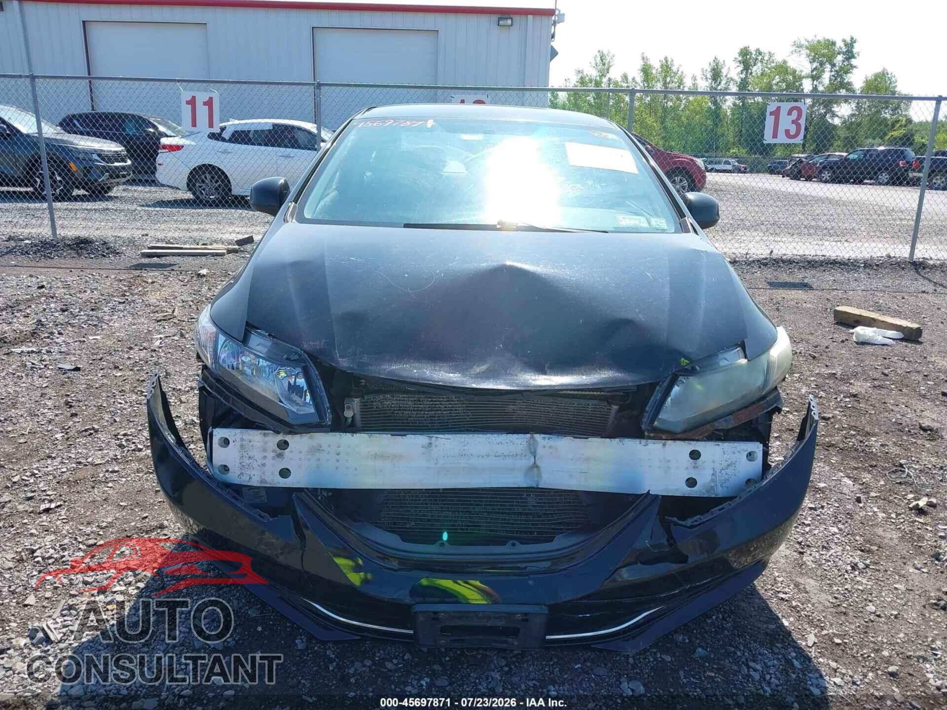 HONDA CIVIC 2013 - 2HGFB2F59DH579110