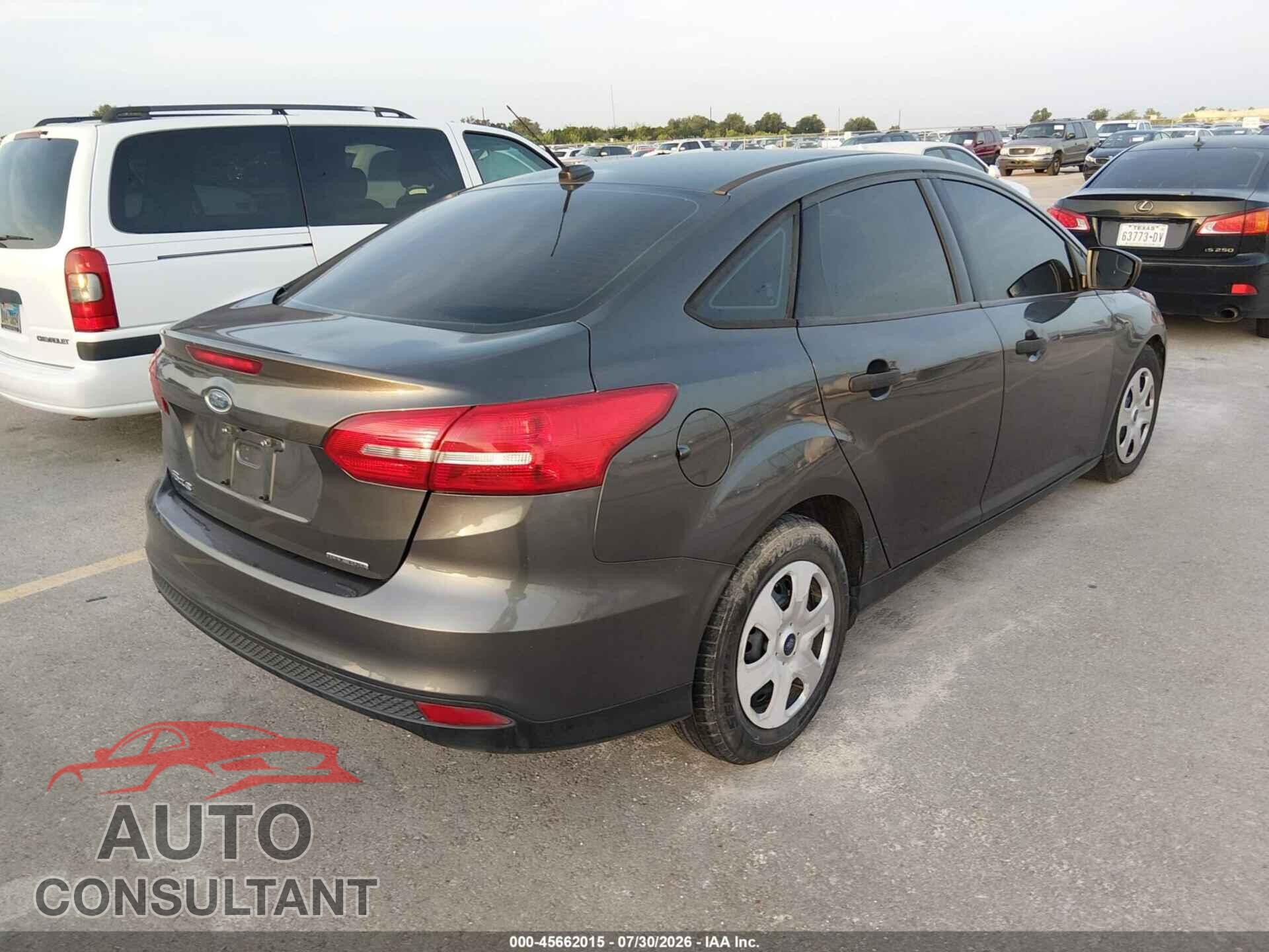 FORD FOCUS 2016 - 1FADP3E25GL387345