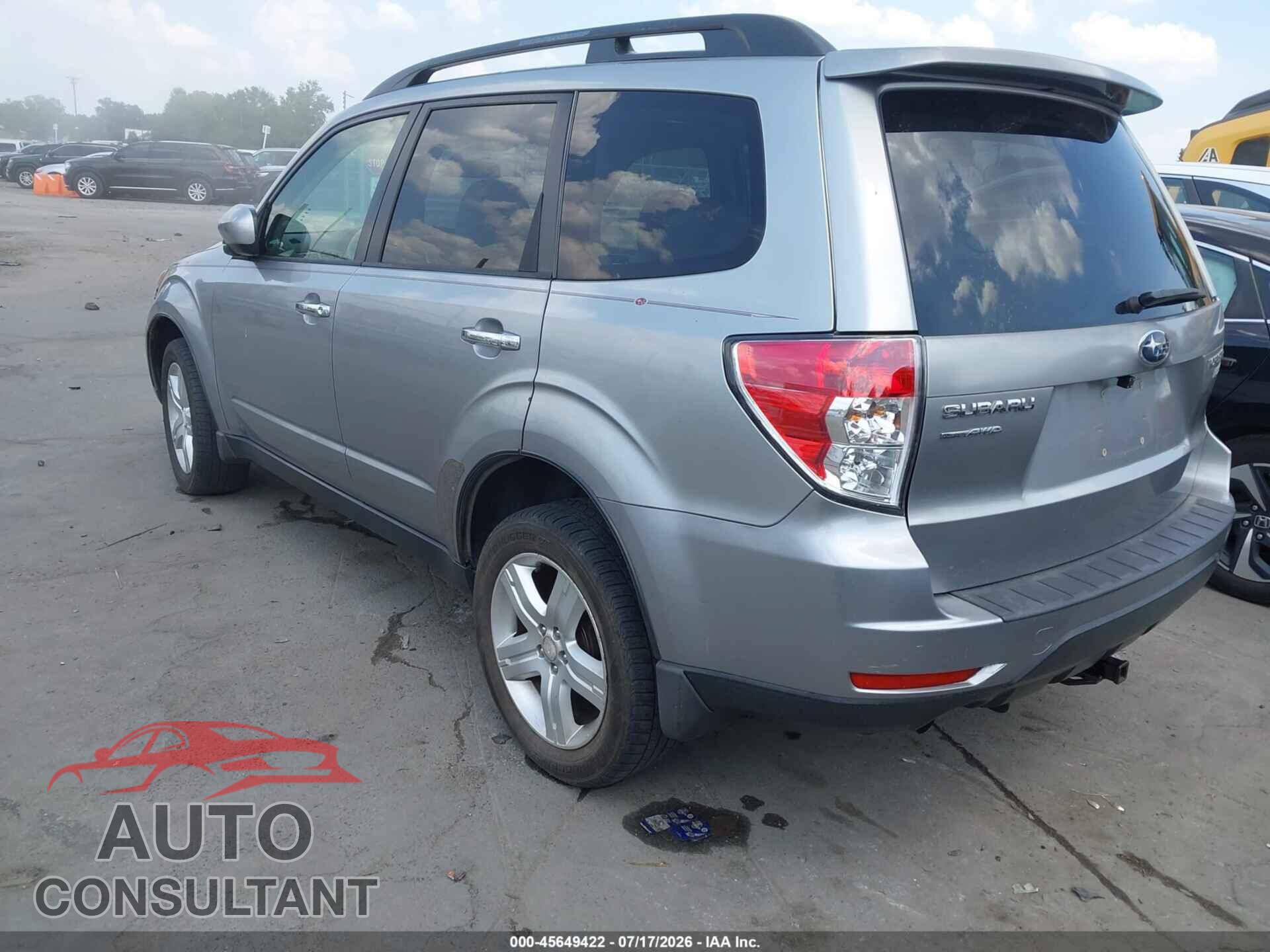 SUBARU FORESTER 2010 - JF2SH6CC9AH740323