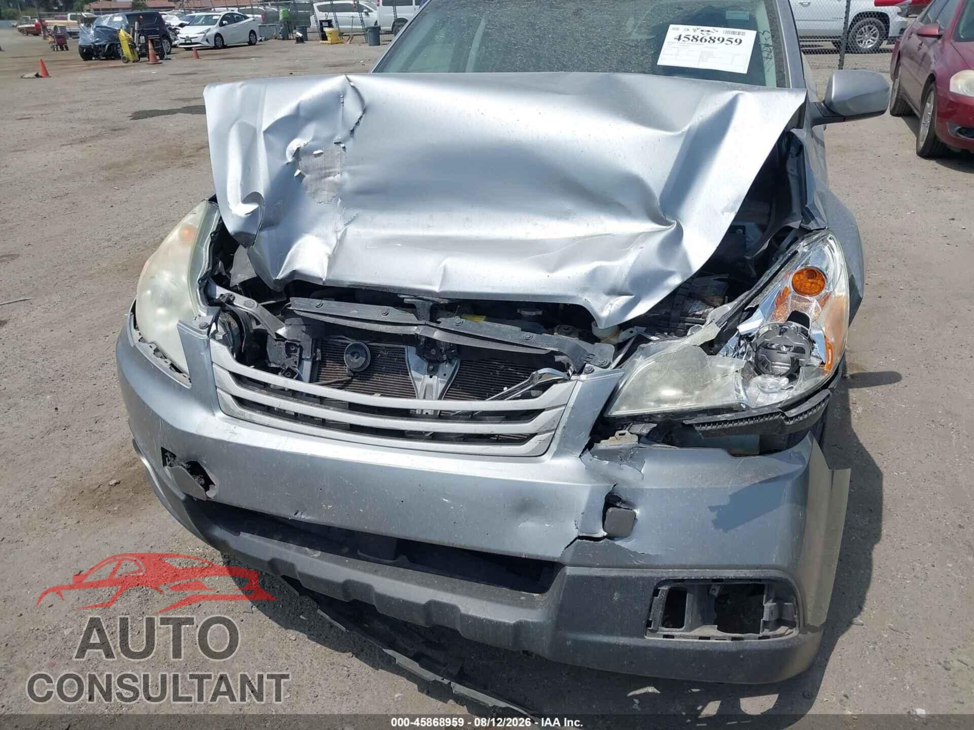 SUBARU OUTBACK 2011 - 4S4BRBCC4B3425475
